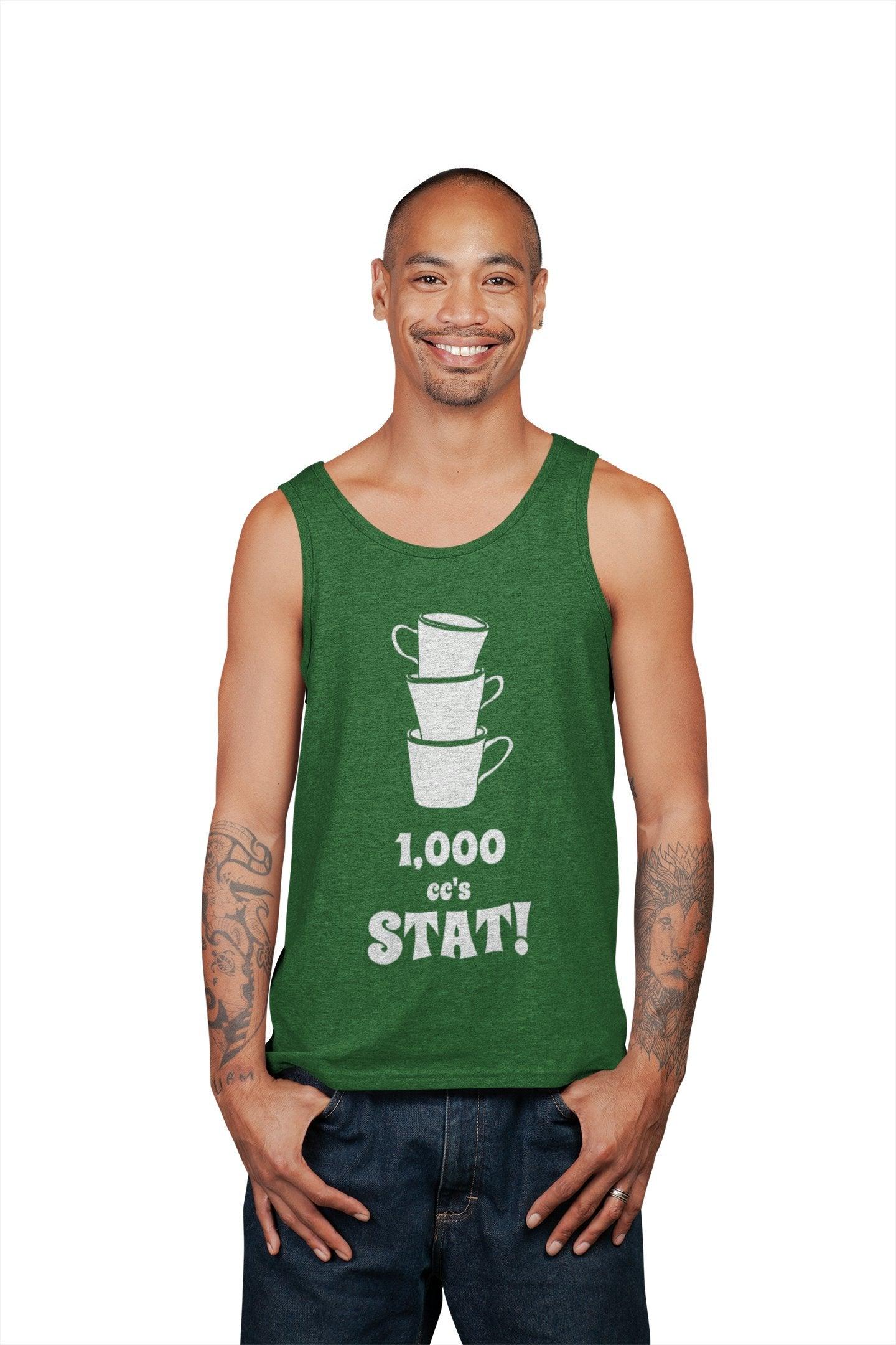 1,000 cc's Stat! - Tank Top - Witty Twisters Fashions