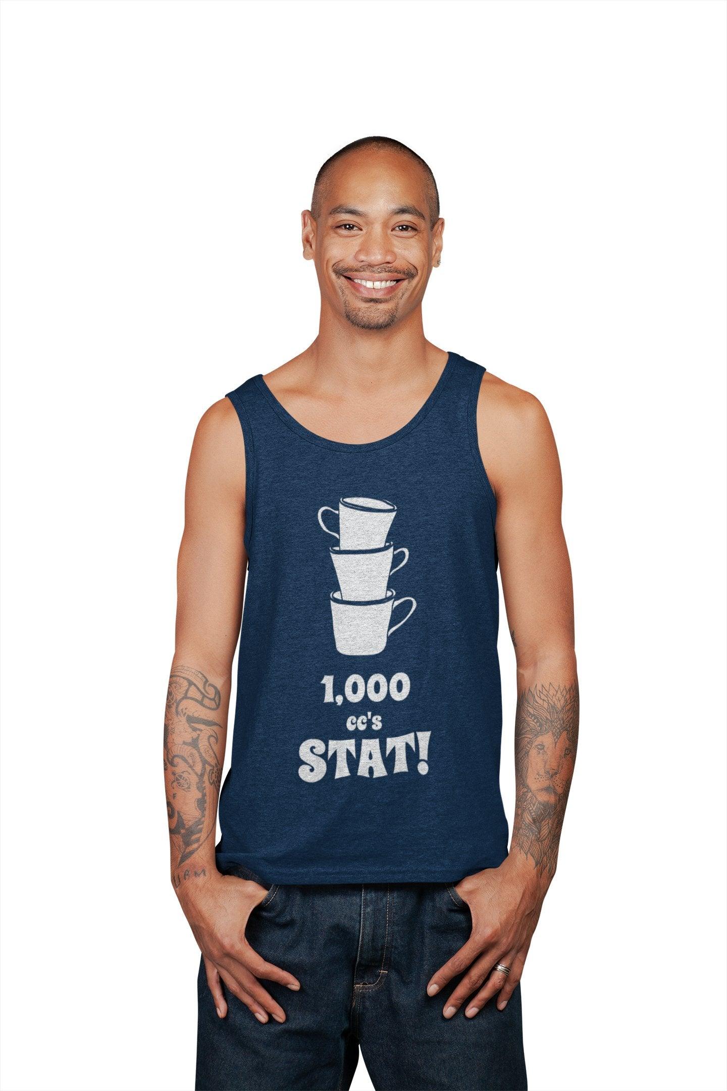 1,000 cc's Stat! - Tank Top - Witty Twisters Fashions