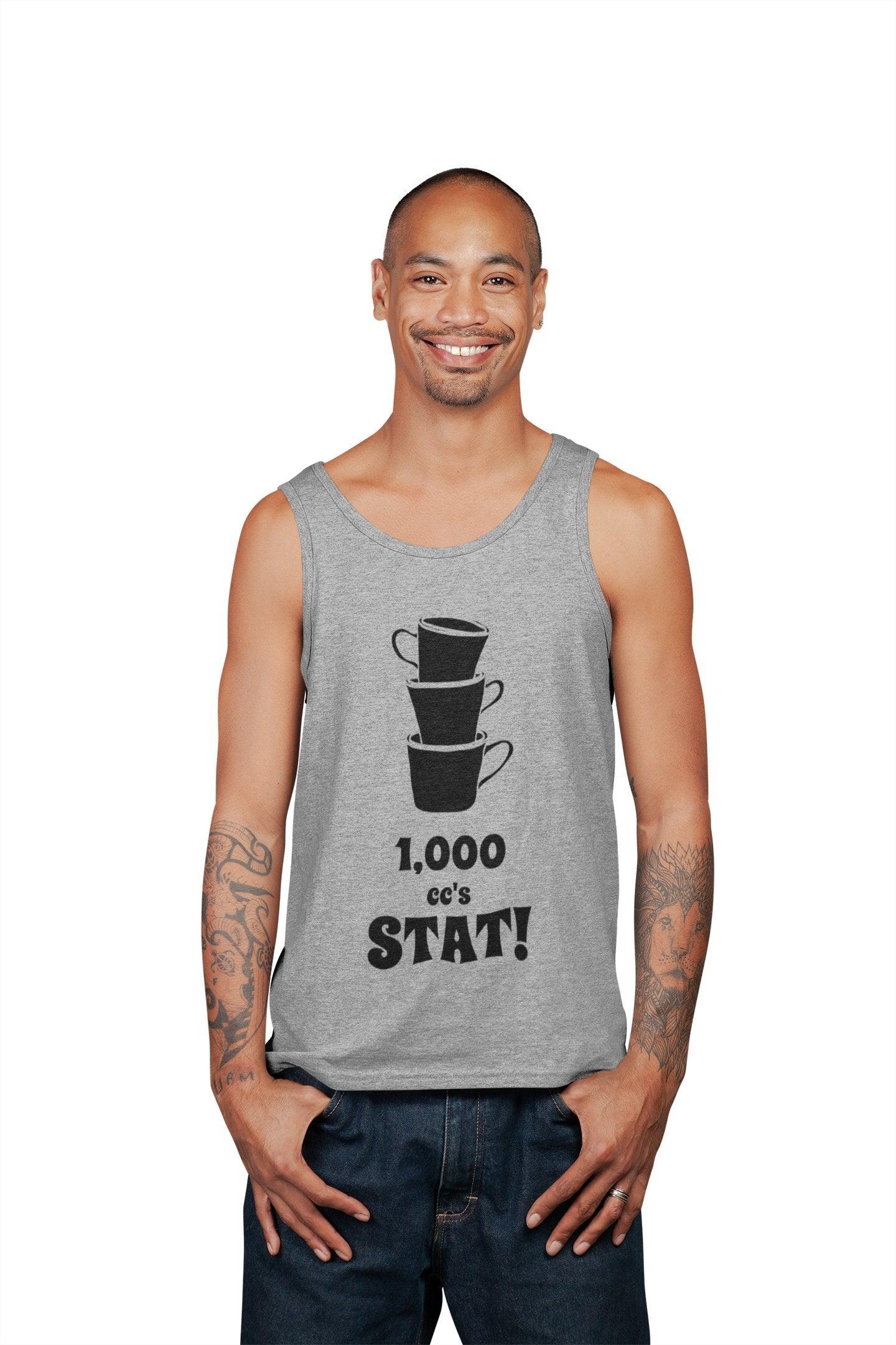 1,000 cc's Stat! - Tank Top - Witty Twisters Fashions