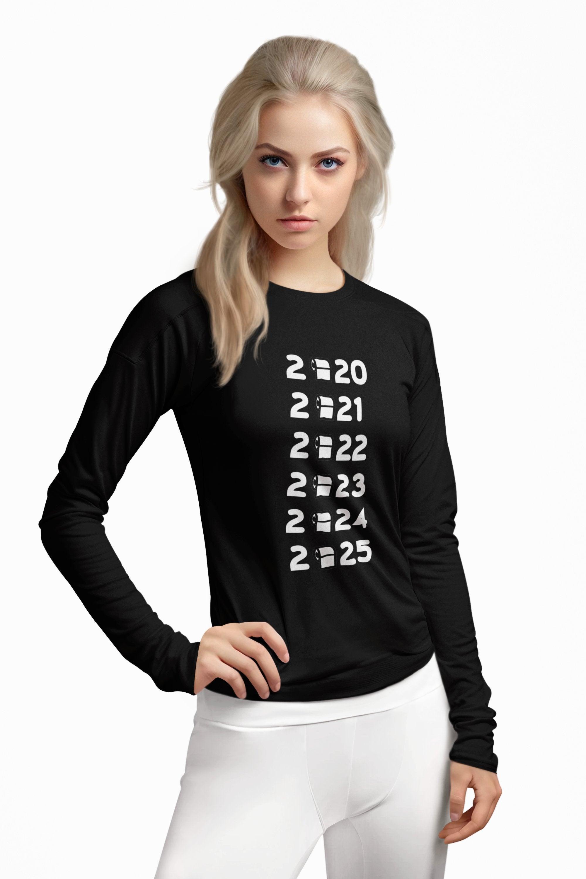 2020 2021 2022 2023 2024 2025 - Long-Sleeve Tee - Witty Twisters Fashions