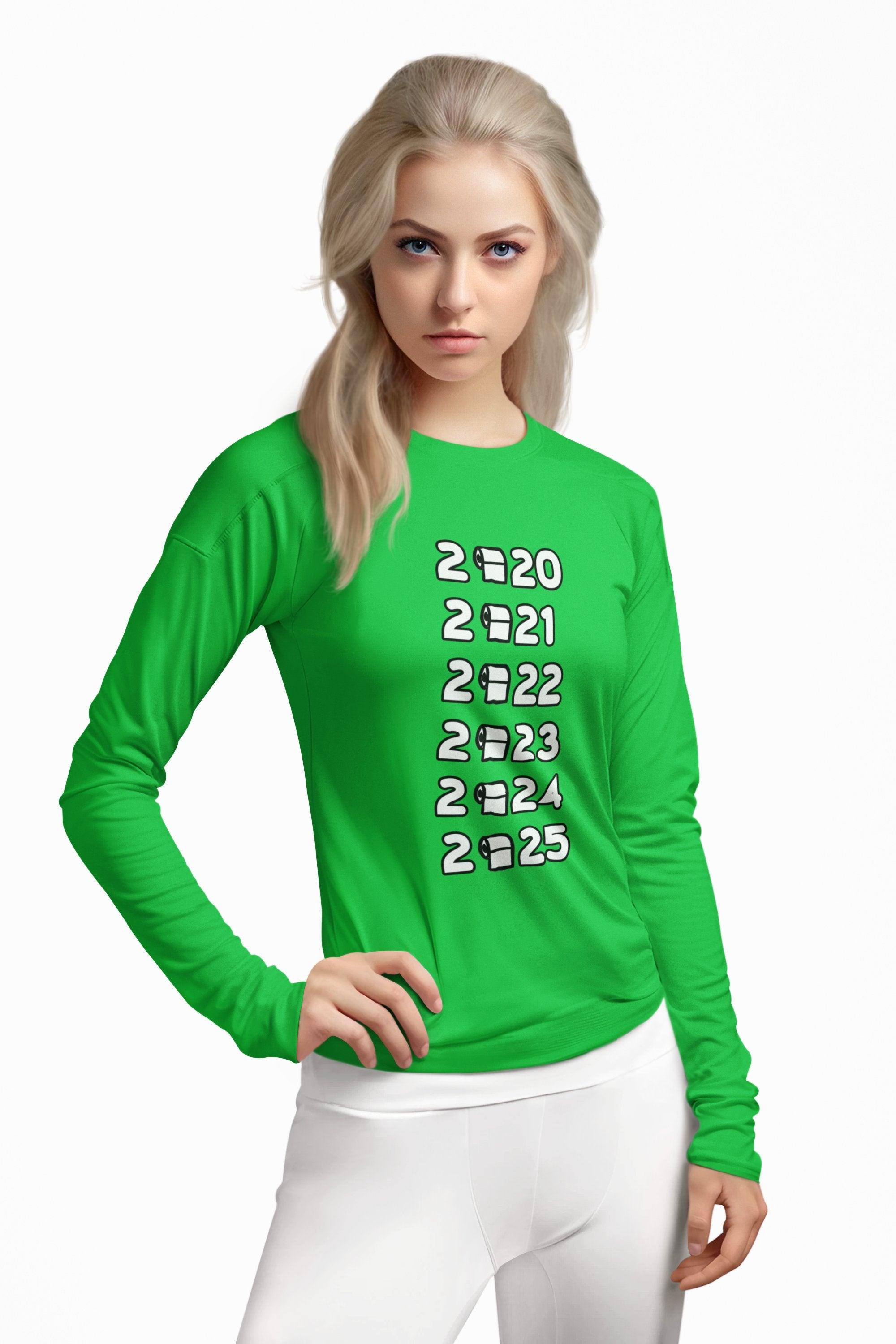 2020 2021 2022 2023 2024 2025 - Long-Sleeve Tee - Witty Twisters Fashions