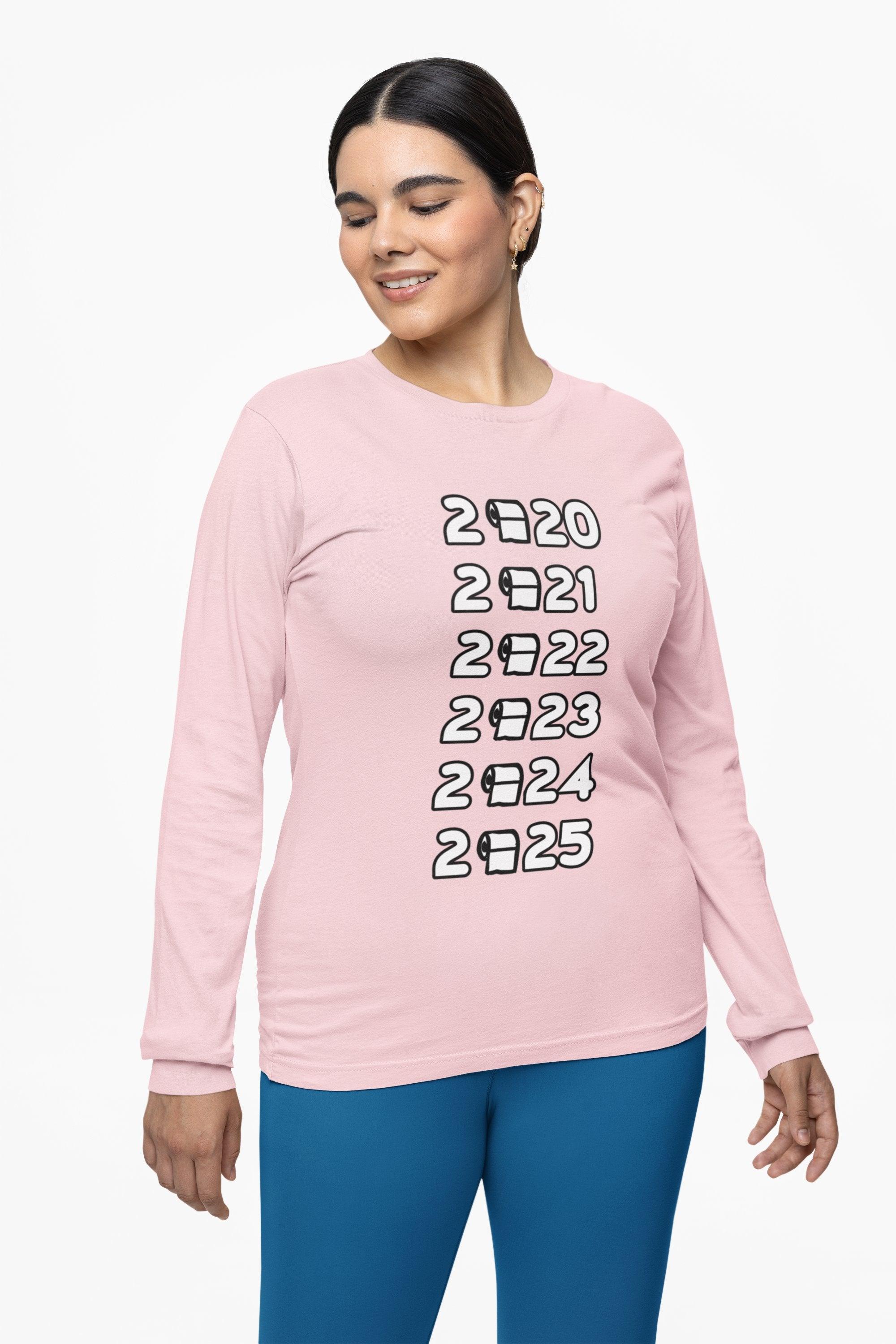 2020 2021 2022 2023 2024 2025 - Long-Sleeve Tee - Witty Twisters Fashions