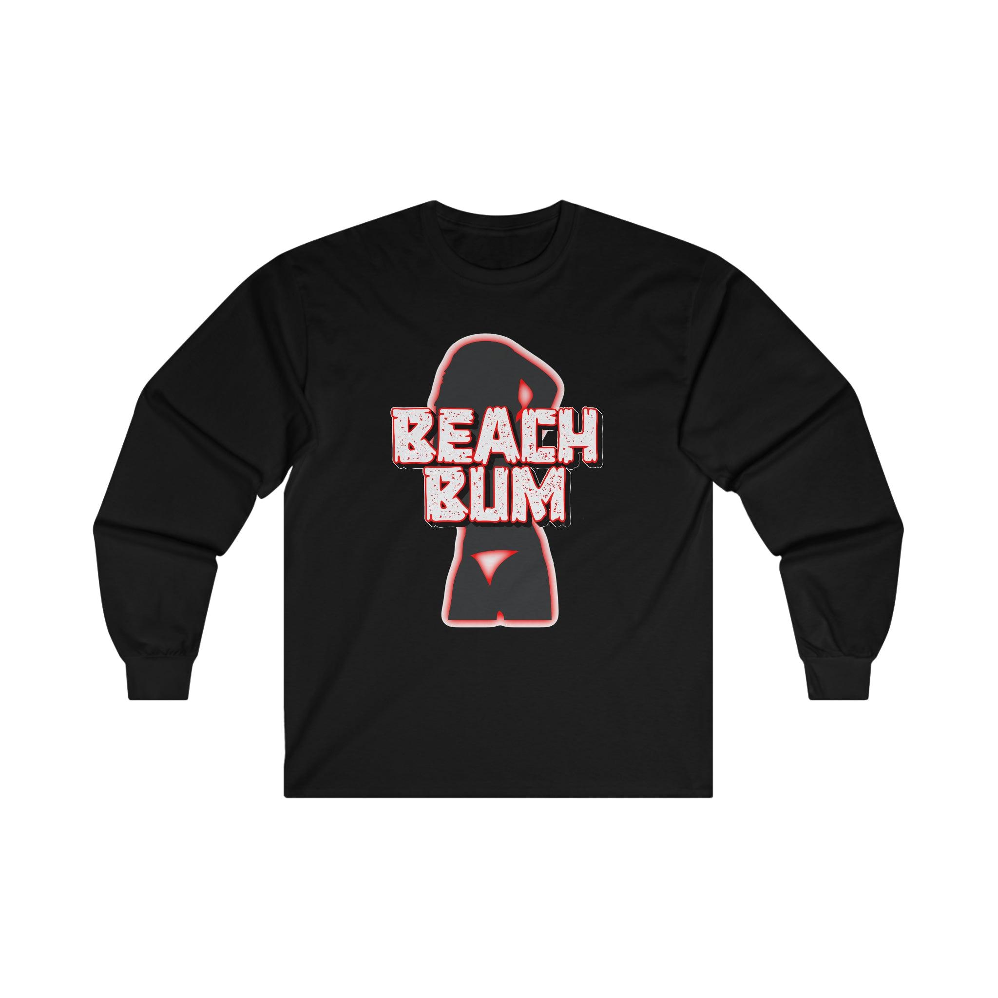 Beach Bum - Long-Sleeve Tee - Witty Twisters Fashions