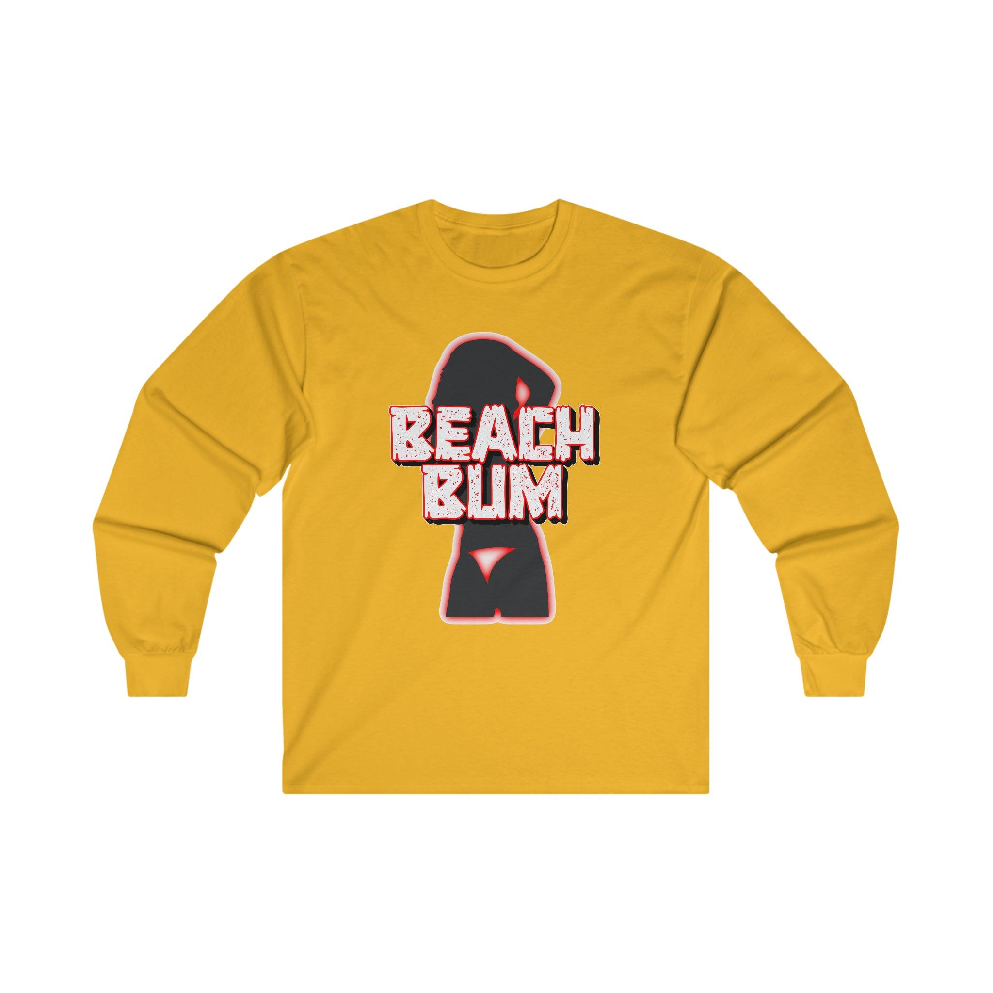 Beach Bum - Long-Sleeve Tee - Witty Twisters Fashions