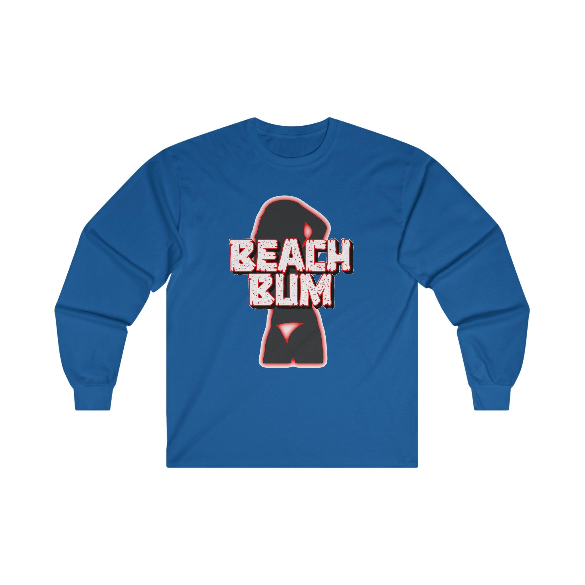 Beach Bum - Long-Sleeve Tee - Witty Twisters Fashions