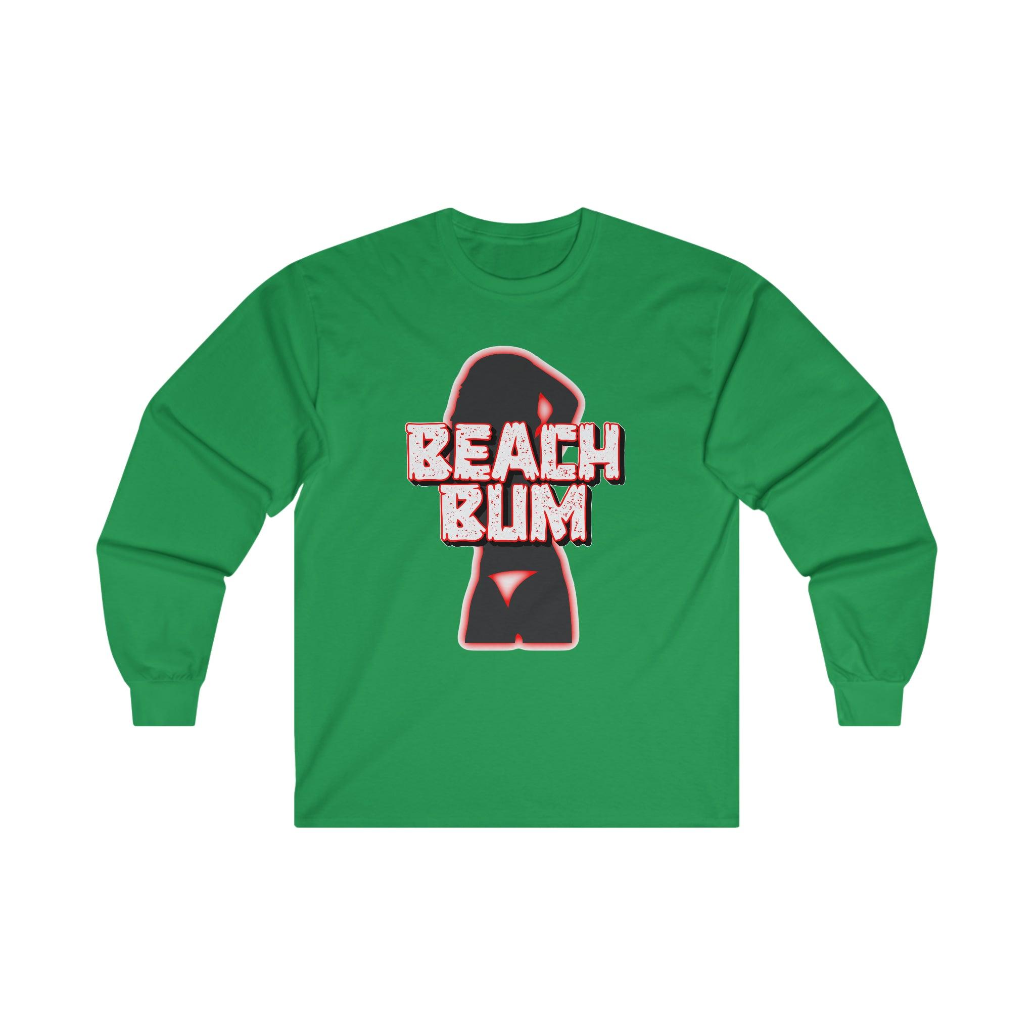 Beach Bum - Long-Sleeve Tee - Witty Twisters Fashions