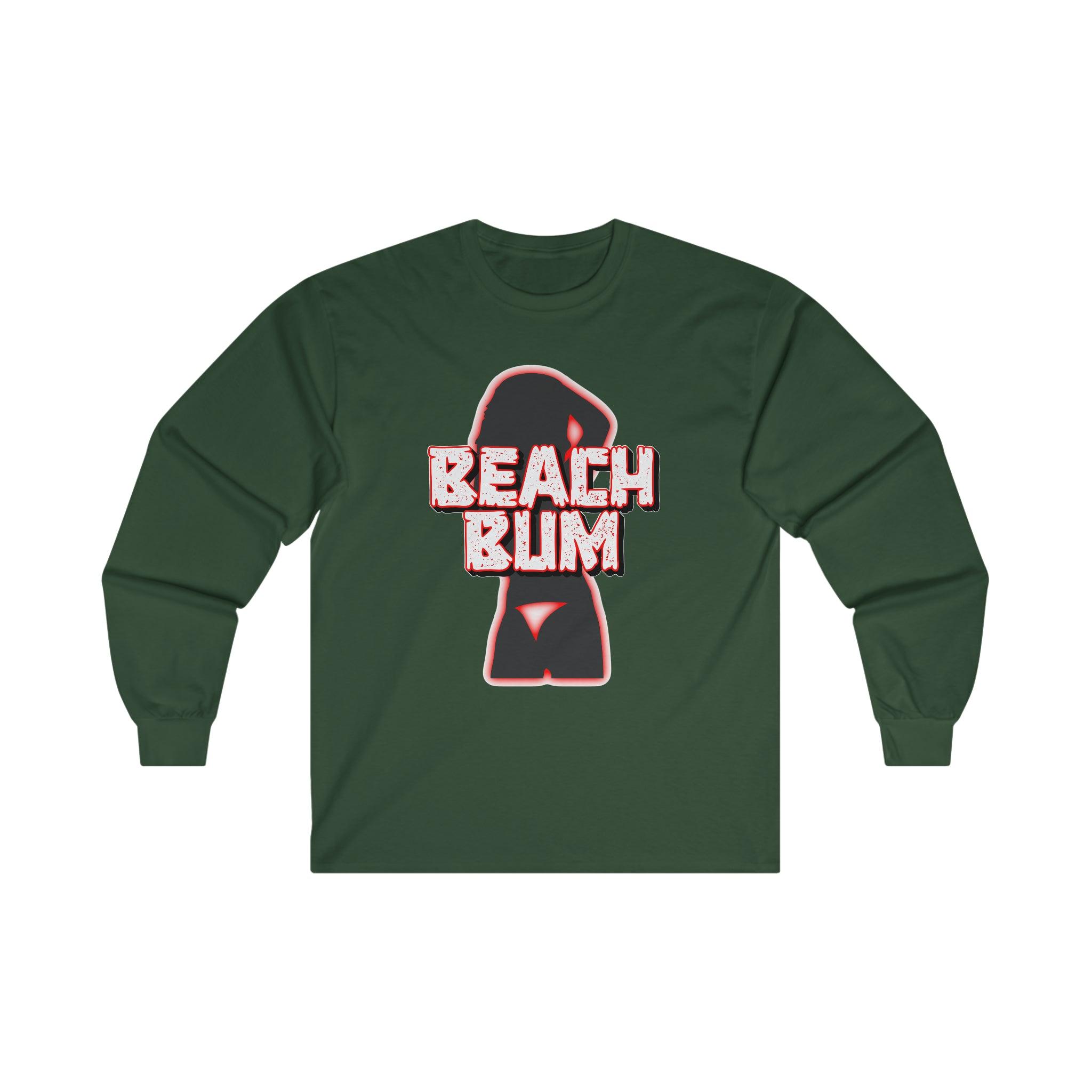 Beach Bum - Long-Sleeve Tee - Witty Twisters Fashions