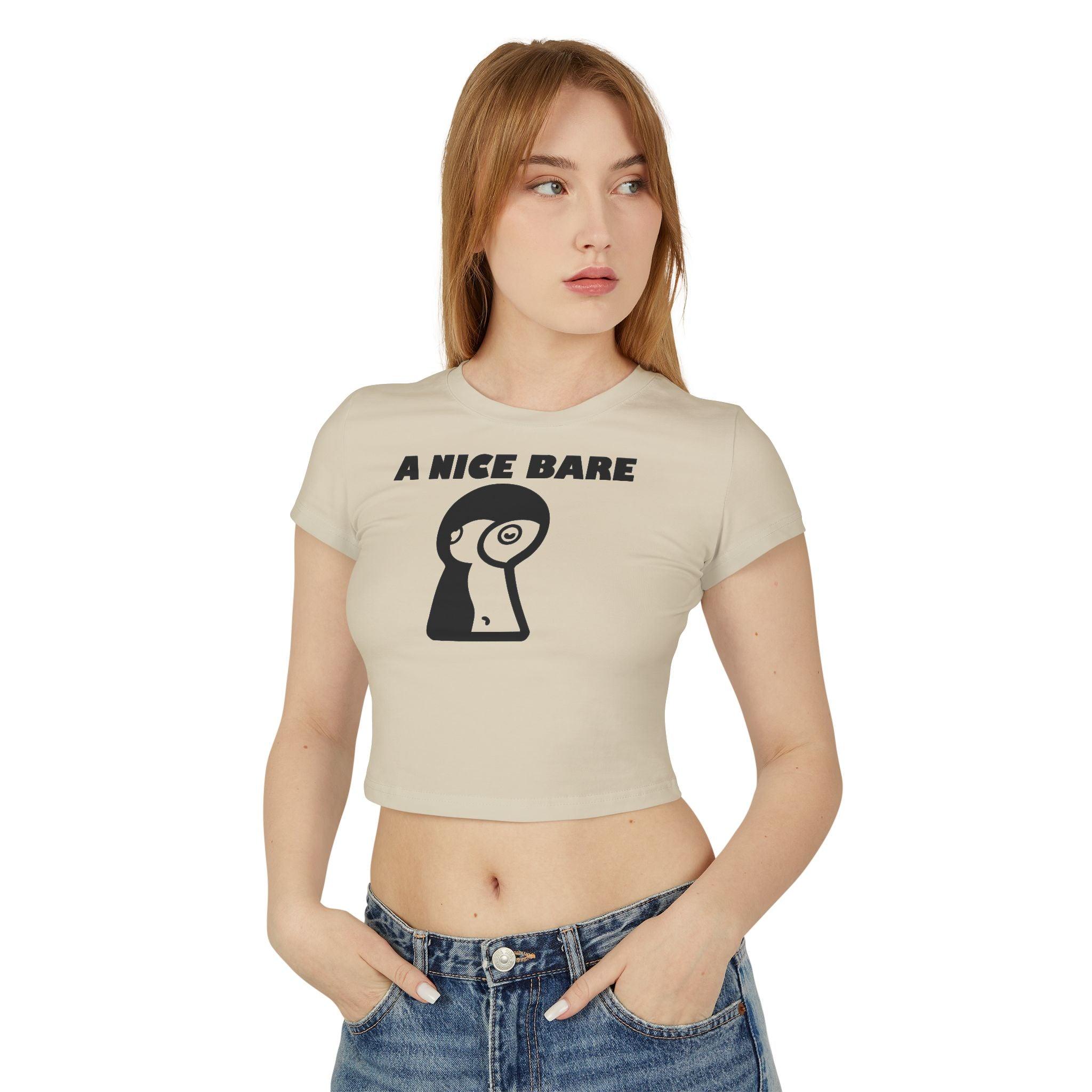 A Nice Bare - Women's Baby Tee - Witty Twisters Fashions