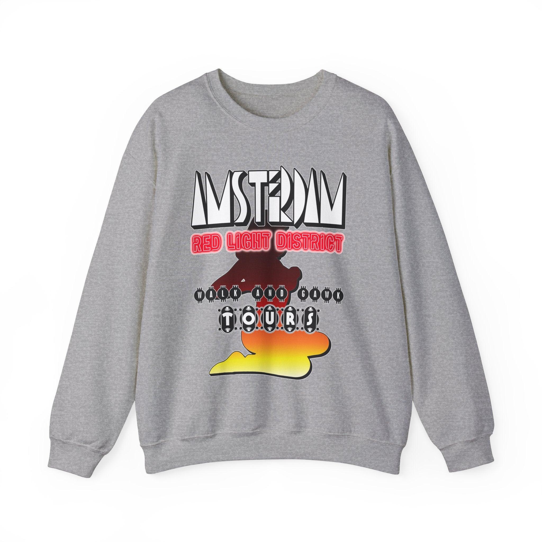 Amsterdam Red Light District Walk And Gawk Tours - Sweatshirt - Witty Twisters Fashions