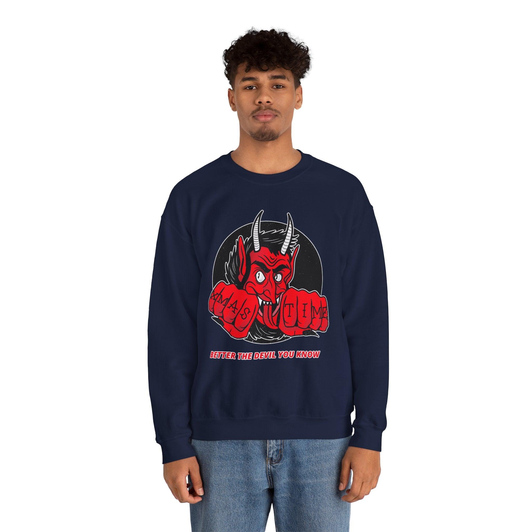 Better the devil you know Xmas time - Sweatshirt