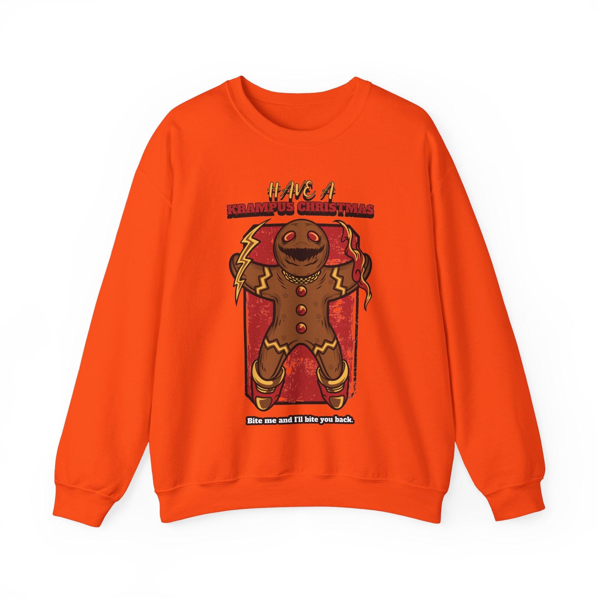 Have a Krampus Christmas Bite me and I'll bite you back. - Sweatshirt