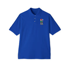 An elf by himself - Men's Piqué Polo Shirt