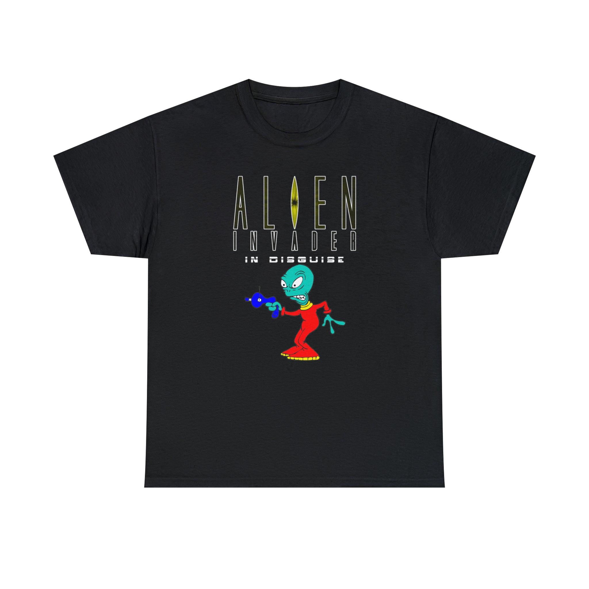 Alien Invader In Disguise - Witty Twisters T-Shirts