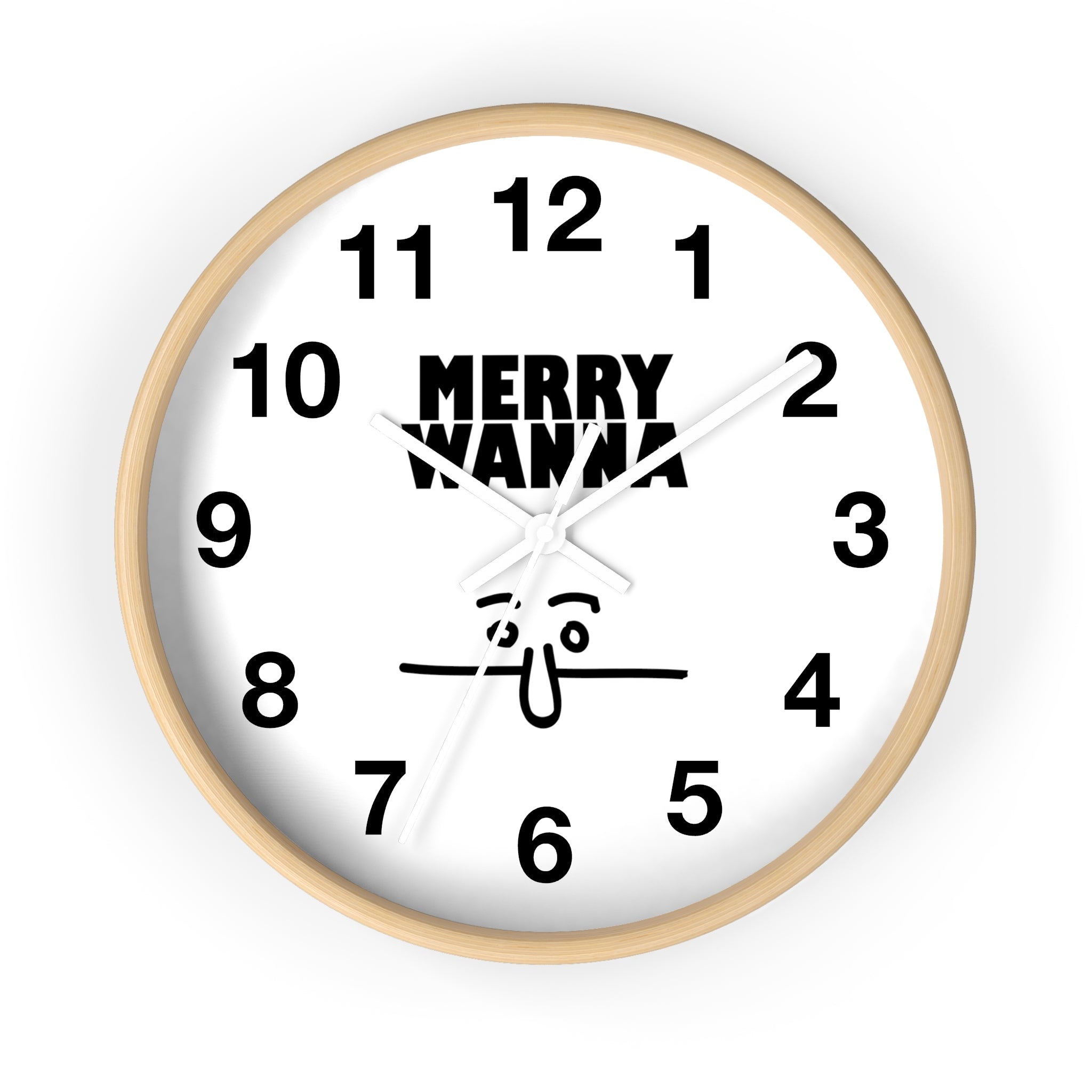 Merry Wanna - Wall Clock