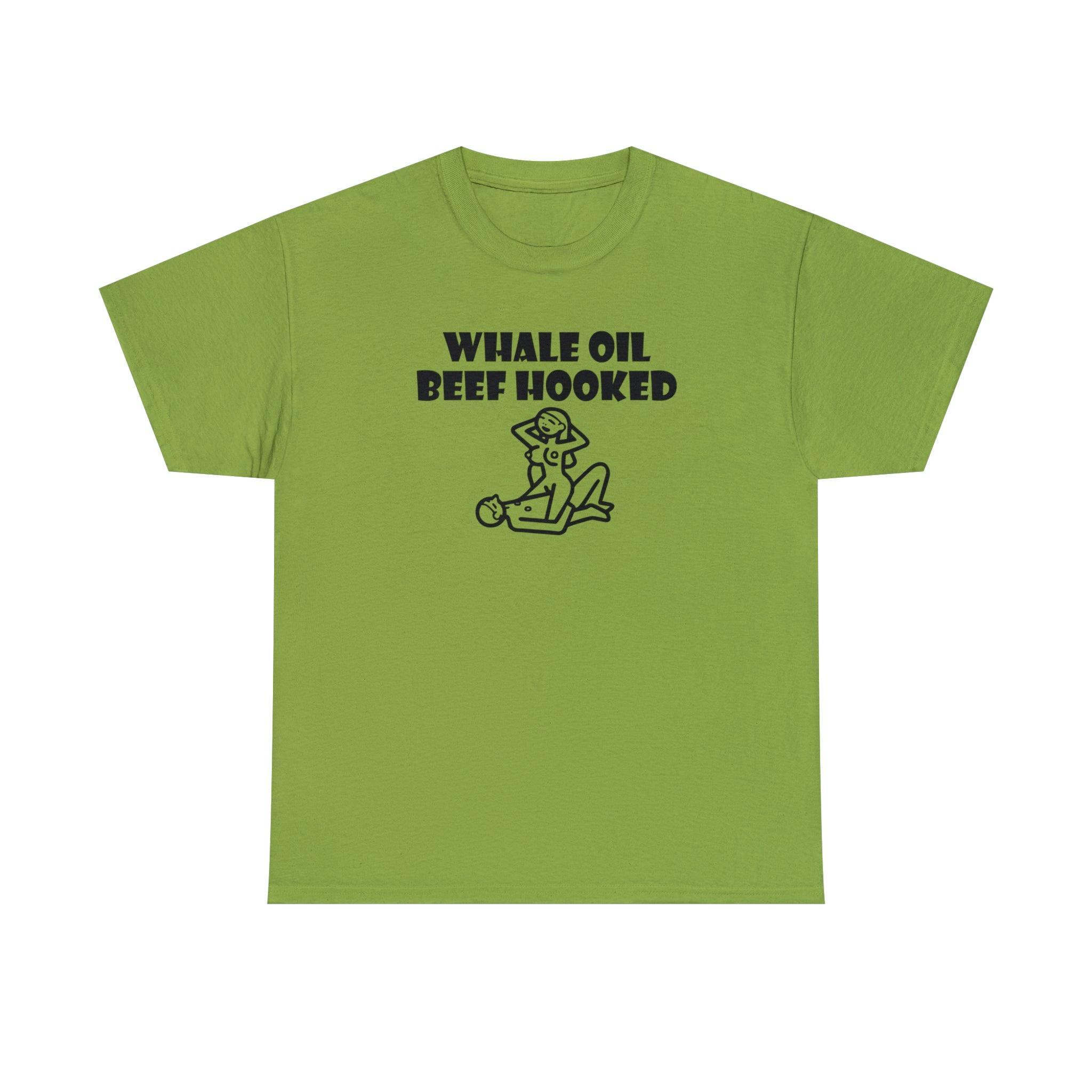 Whale Oil Beef Hooked - T-Shirt - Witty Twisters Fashions