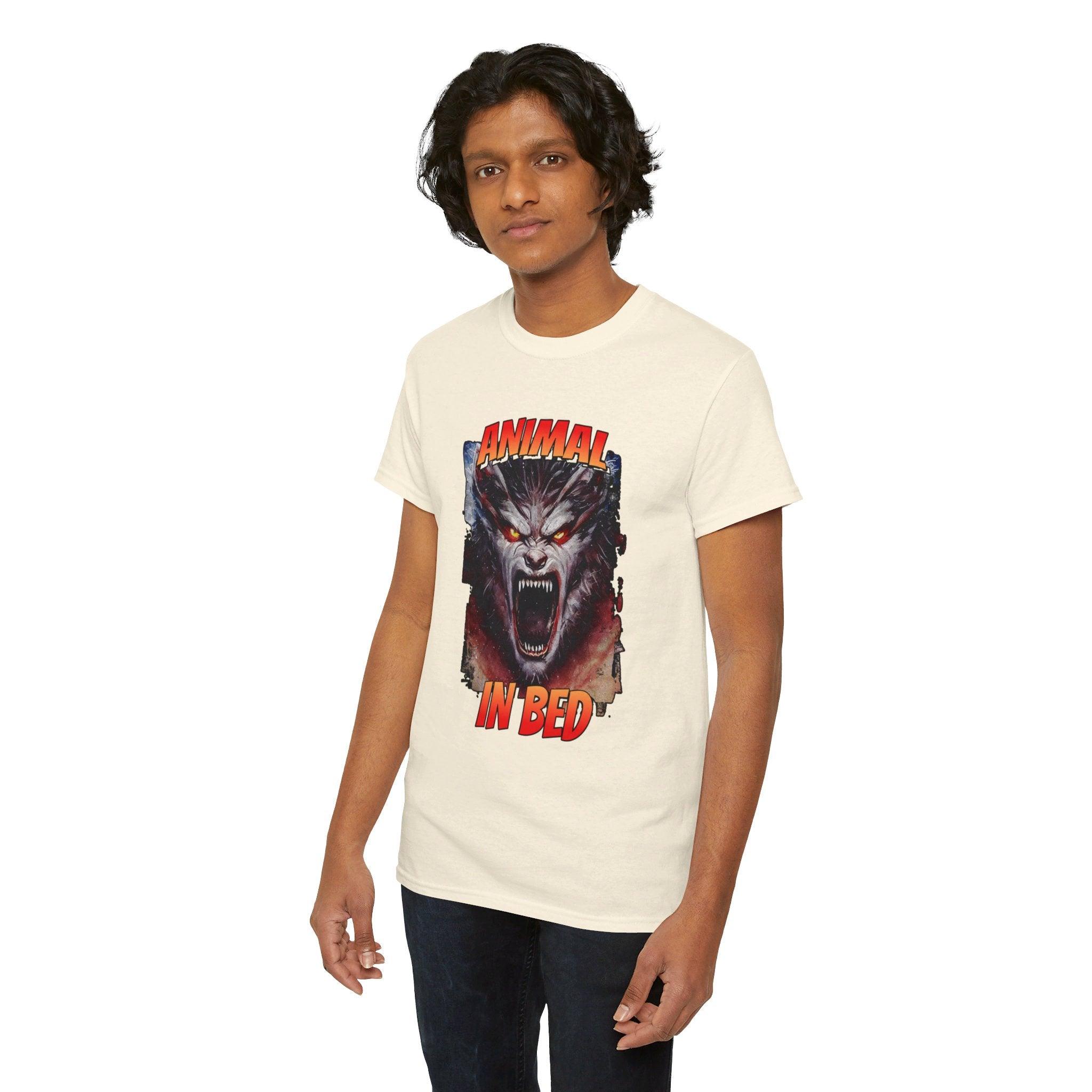 Animal In Bed - T-Shirt - Witty Twisters Fashions