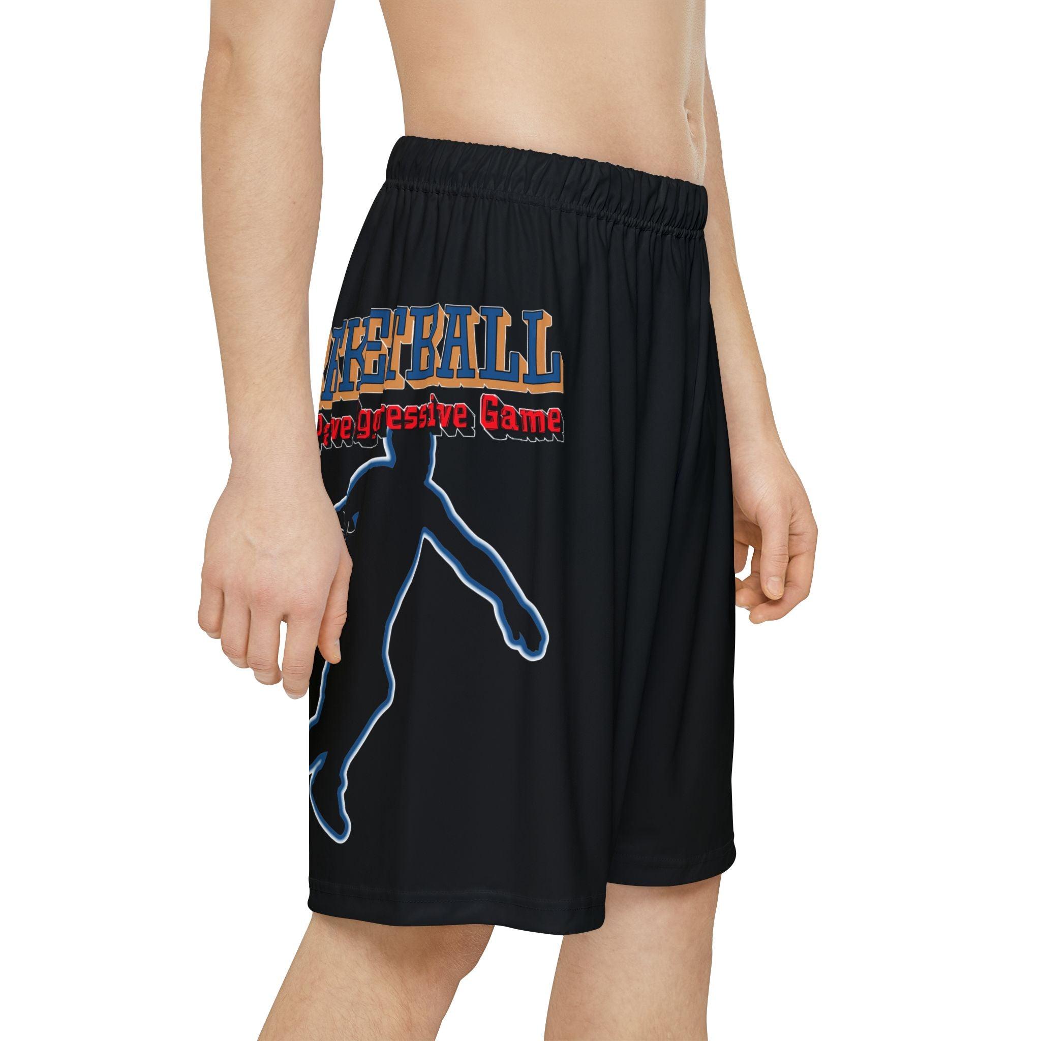 Basketball A Passive Aggressive Game - Men’s Sports Shorts - Witty Twisters Fashions