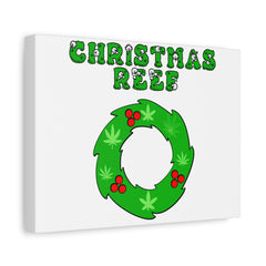 Christmas Reef - Stretched Matte Canvas