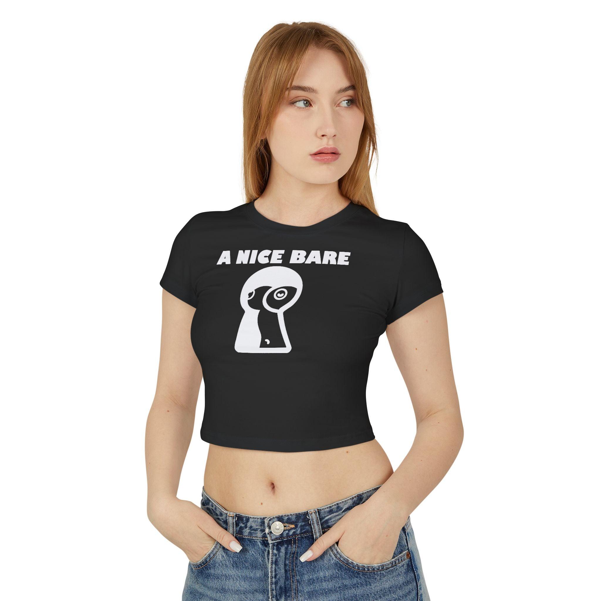 A Nice Bare - Women's Baby Tee - Witty Twisters Fashions