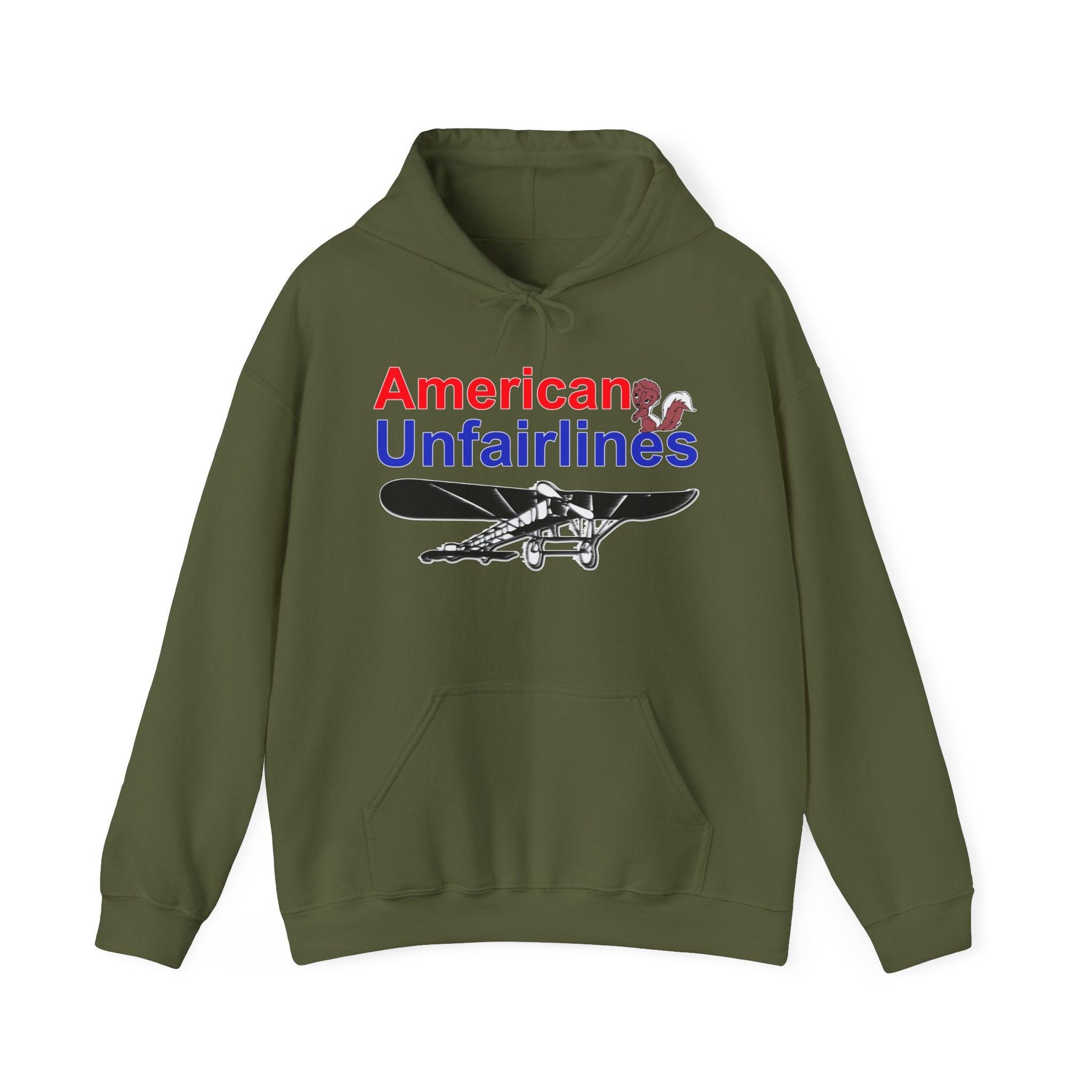 American Unfairlines - Hoodie - Witty Twisters Fashions