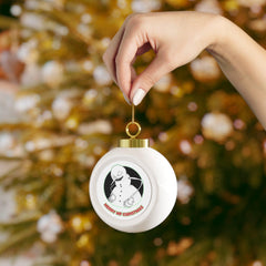 Merry MF Christmas - Christmas Ball Ornament - Witty Twisters Fashions