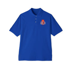 Spank Me Yank Me Crank Me - Men's Piqué Polo Shirt - Witty Twisters Fashions