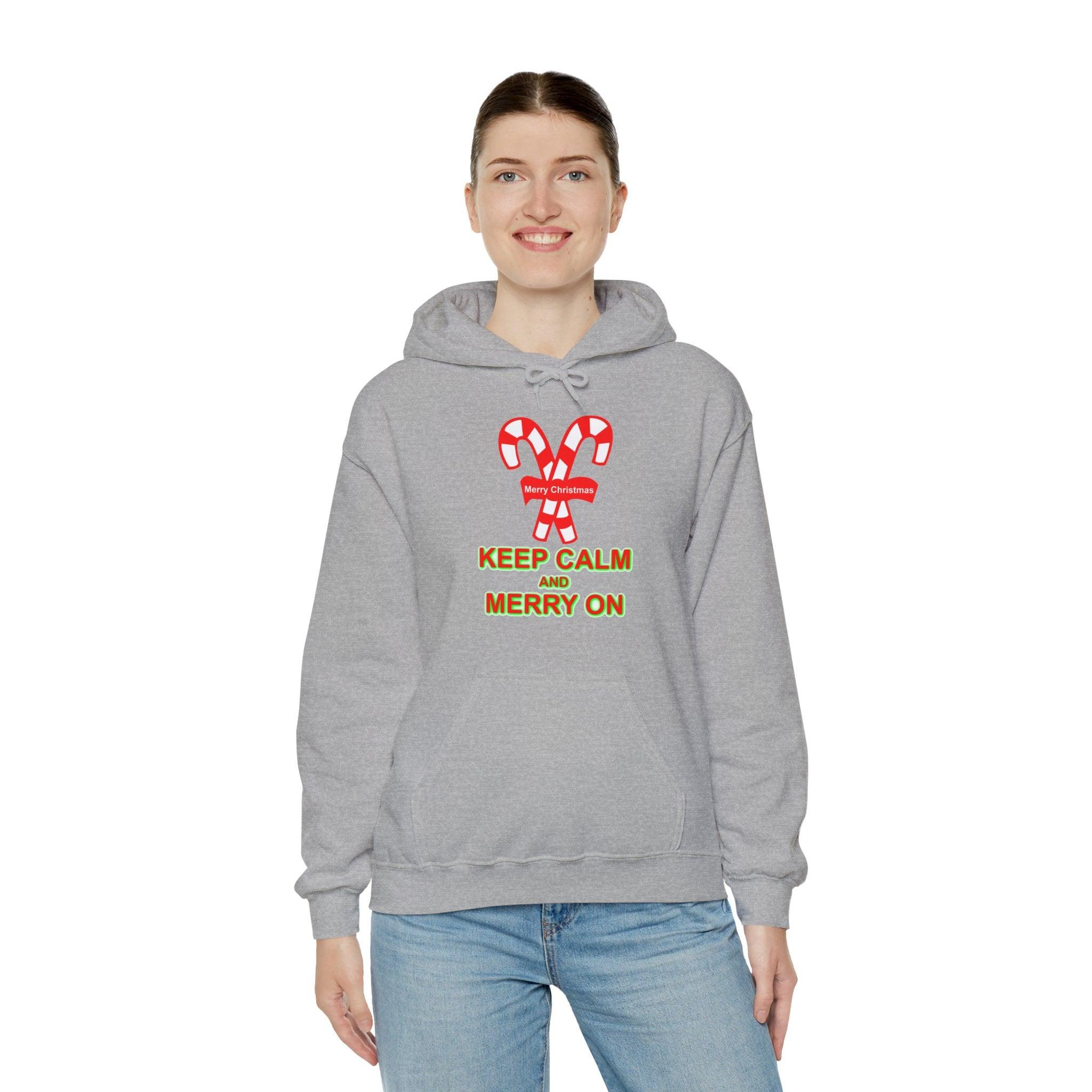 Keep Calm and Merry On - Hoodie