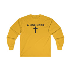 A Holiness - Long-Sleeve Tee - Witty Twisters T-Shirts