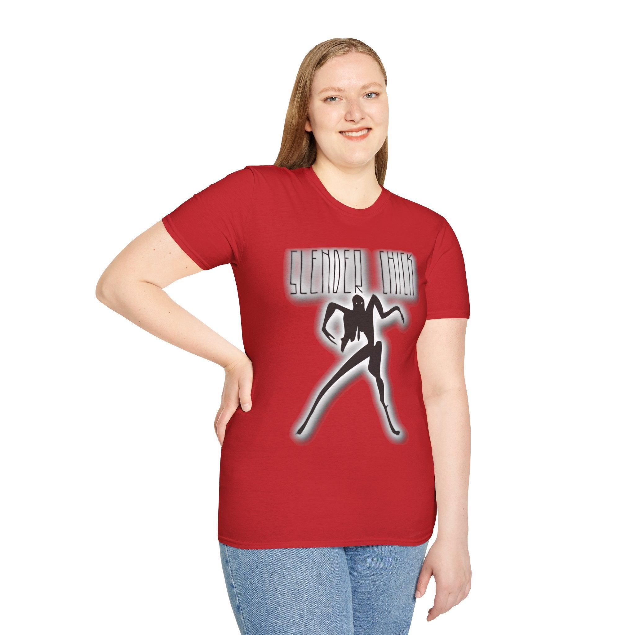 Slender Chick - Softstyle T-Shirt - Witty Twisters Fashions