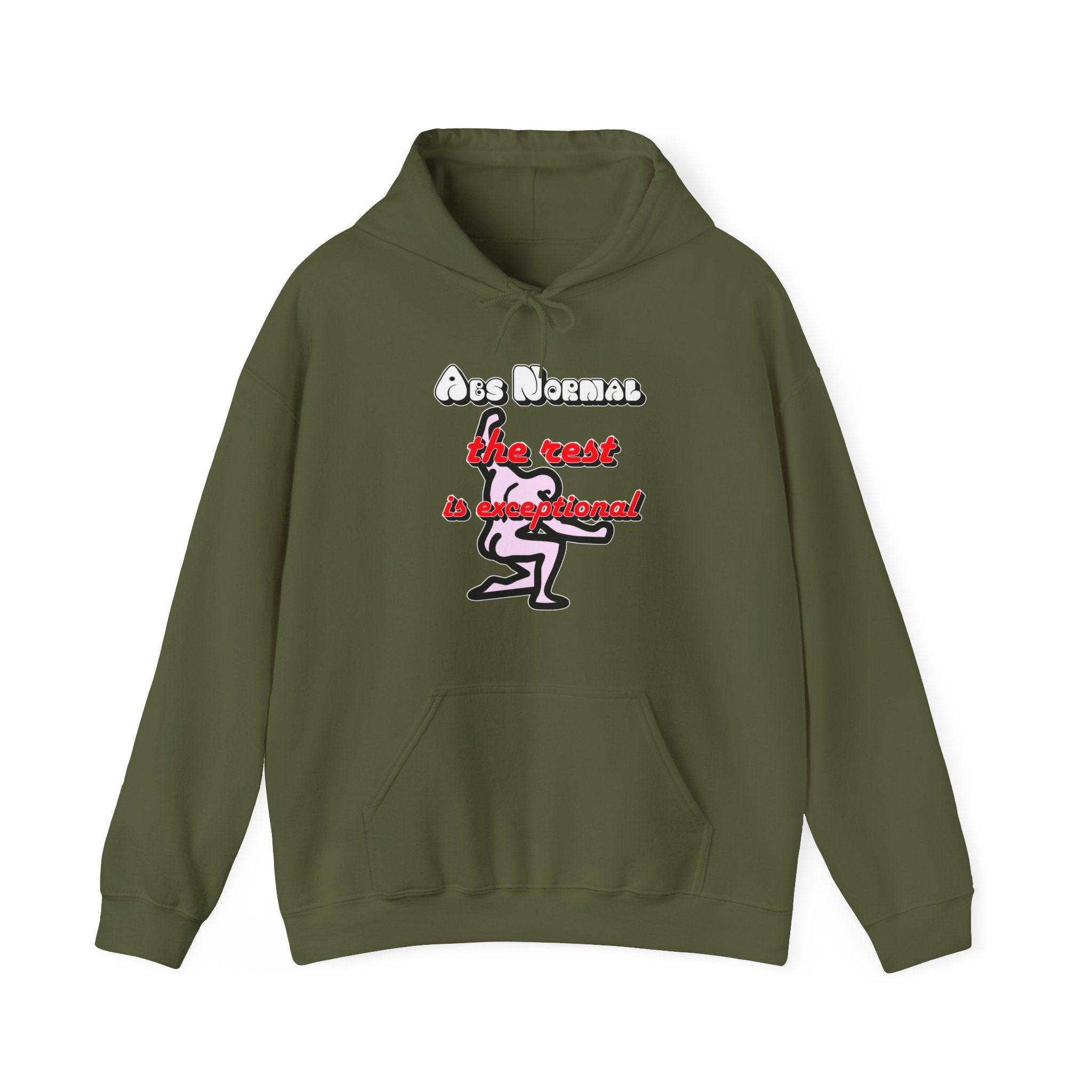 Abs Normal The Rest Is Exceptional - Hoodie - Witty Twisters Fashions