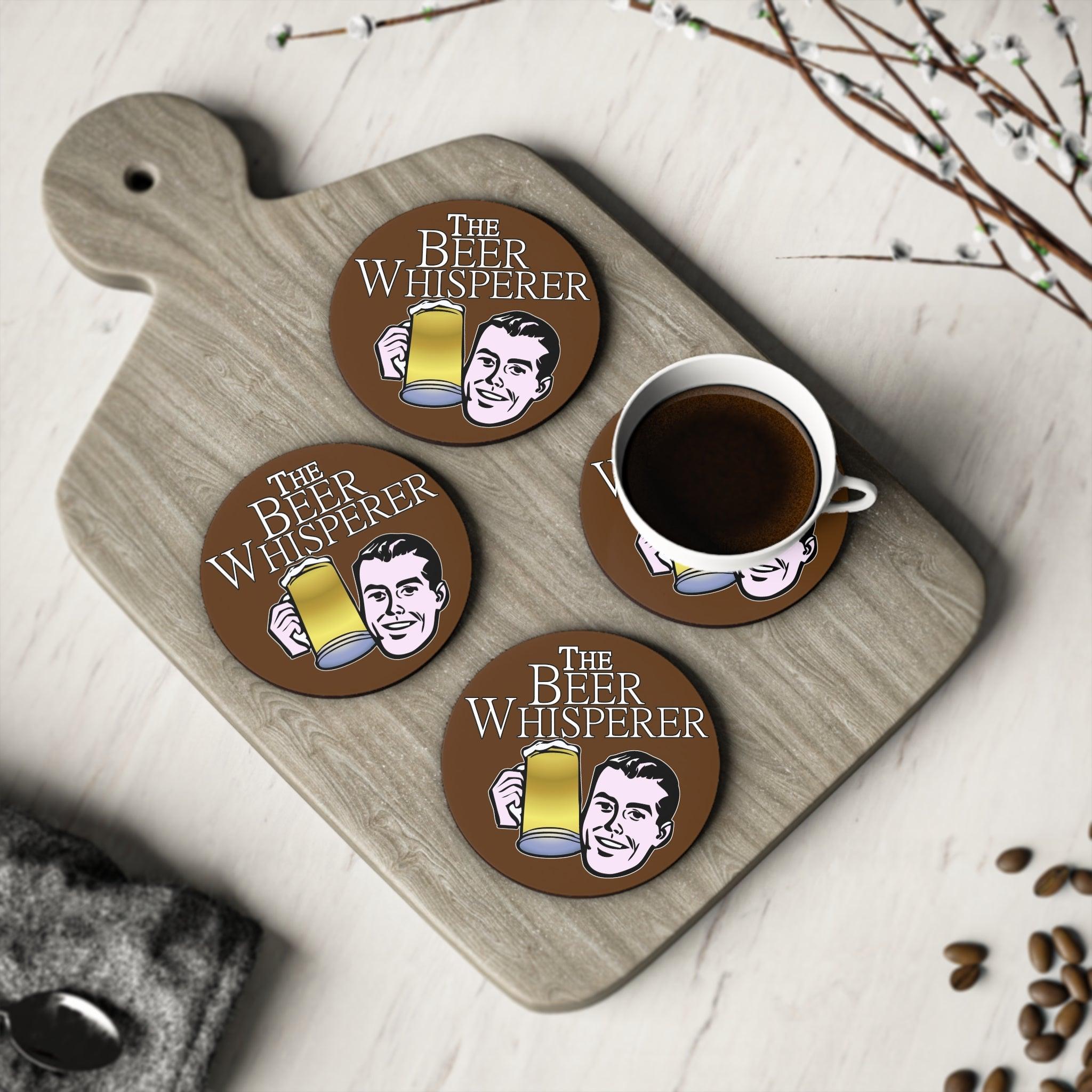 The Beer Whisperer - Drink Coasters - Witty Twisters Fashions