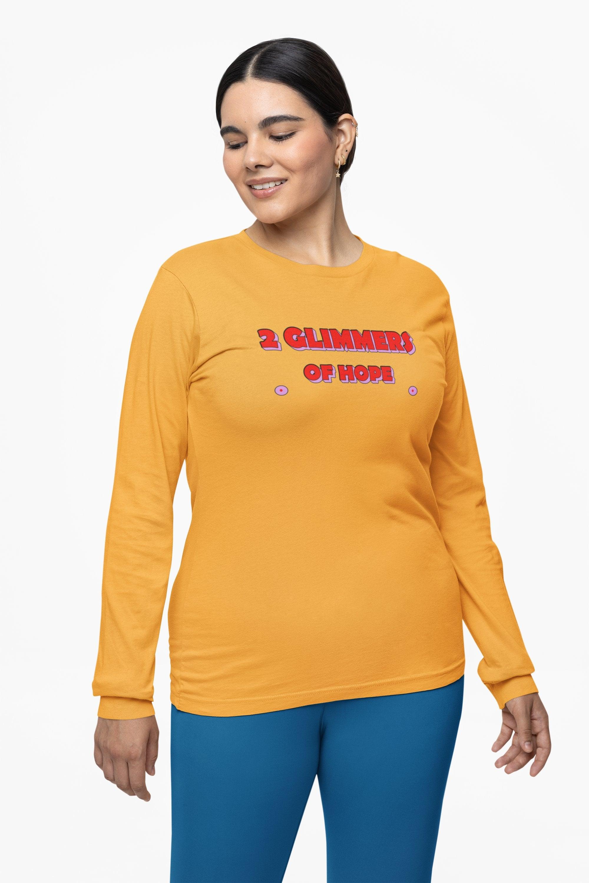 2 Glimmers Of Hope - Long-Sleeve Tee - Witty Twisters Fashions