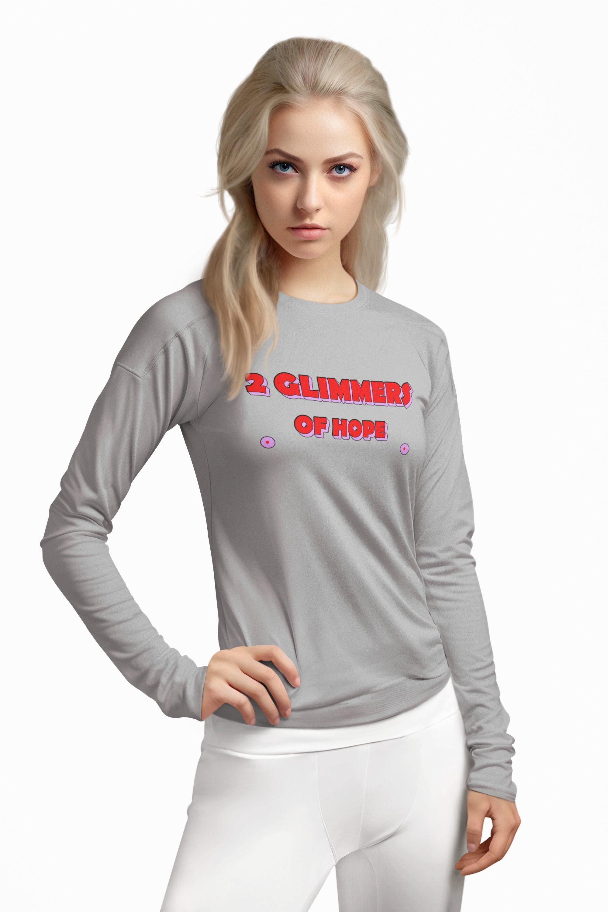 2 Glimmers Of Hope - Long-Sleeve Tee - Witty Twisters Fashions