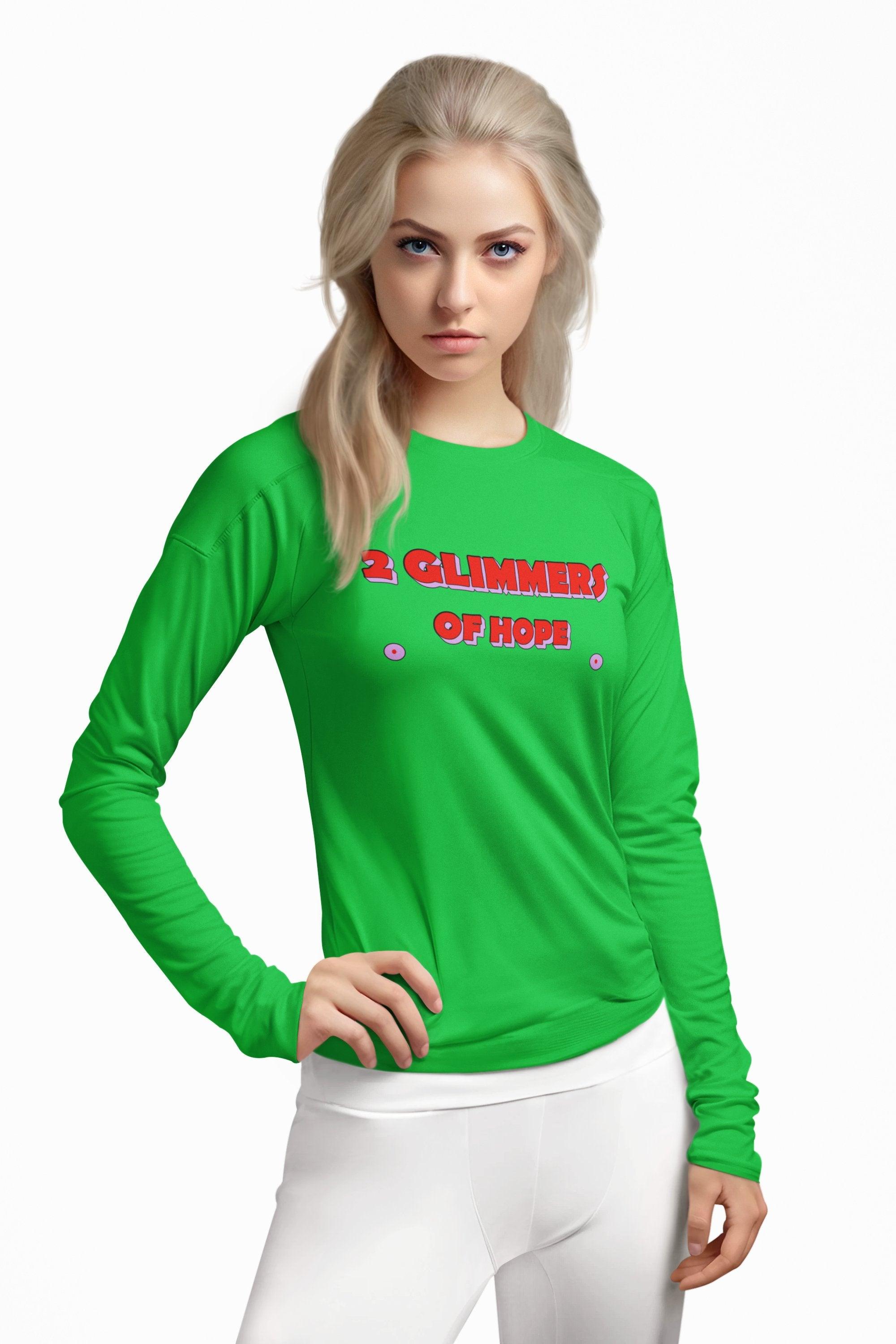 2 Glimmers Of Hope - Long-Sleeve Tee - Witty Twisters Fashions