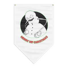 Merry MF Christmas - Pennant Banner