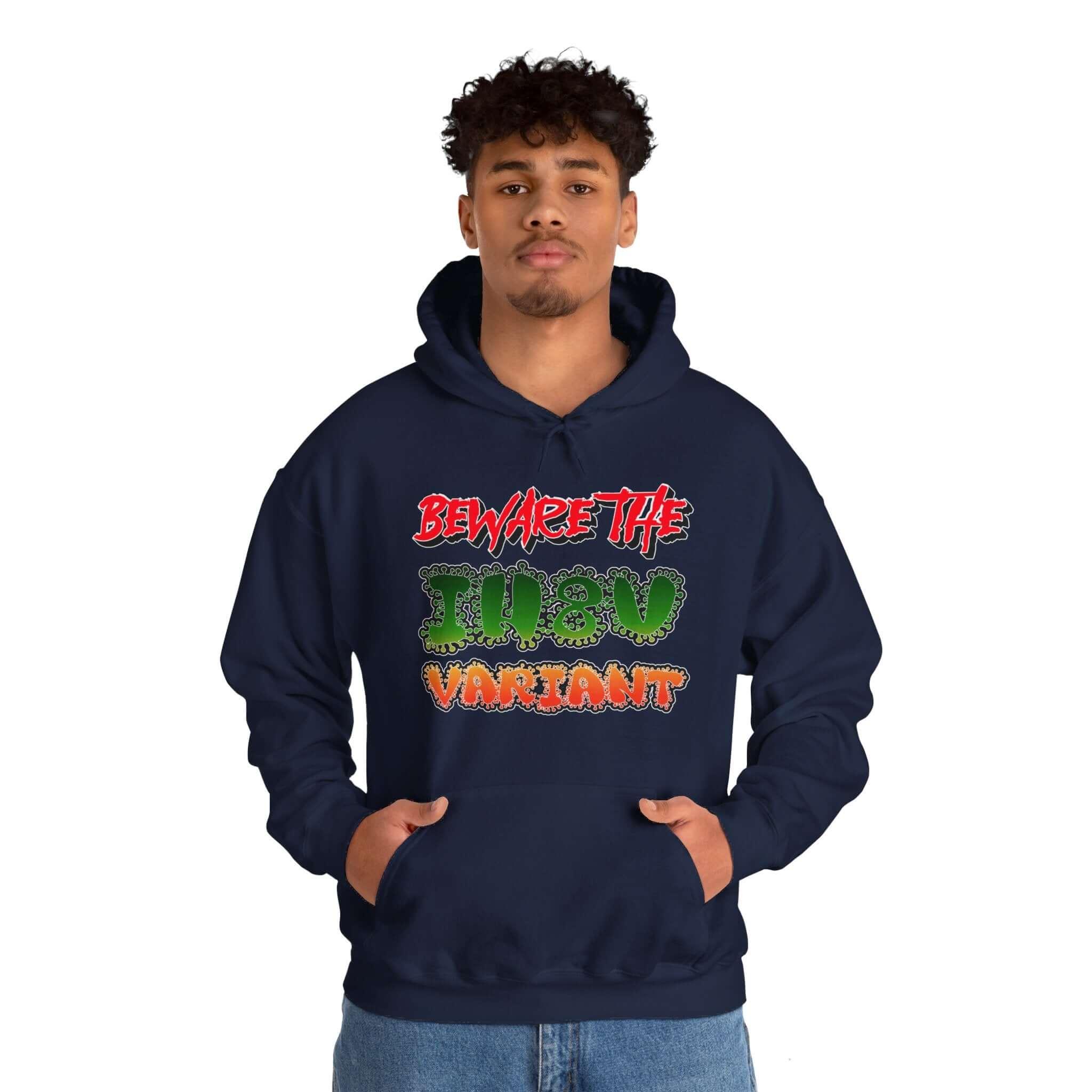 Beware The IH8U Variant - Hoodie - Witty Twisters Fashions