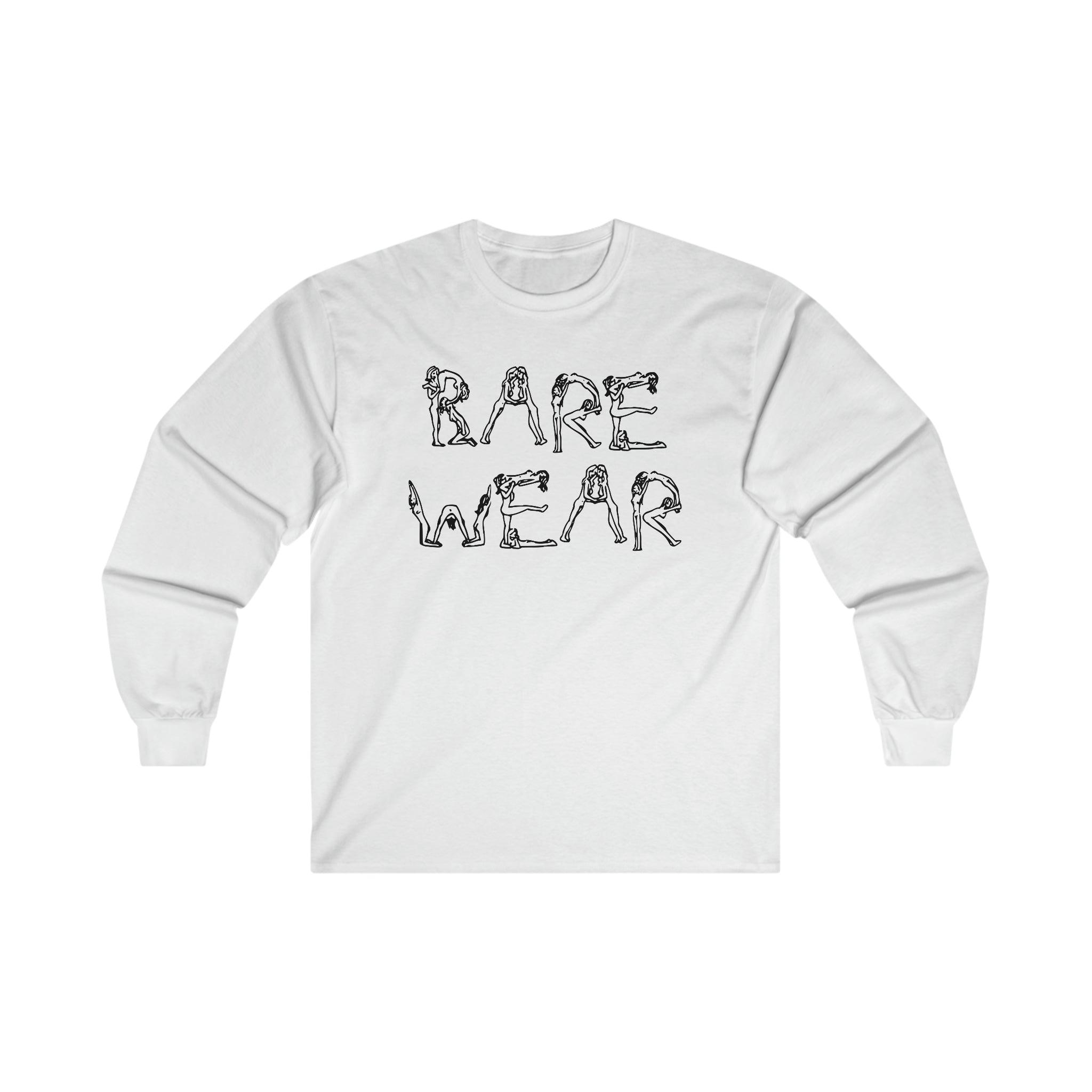 Bare Wear Letters Are Nude Women - Long-Sleeve Tee - Witty Twisters Fashions