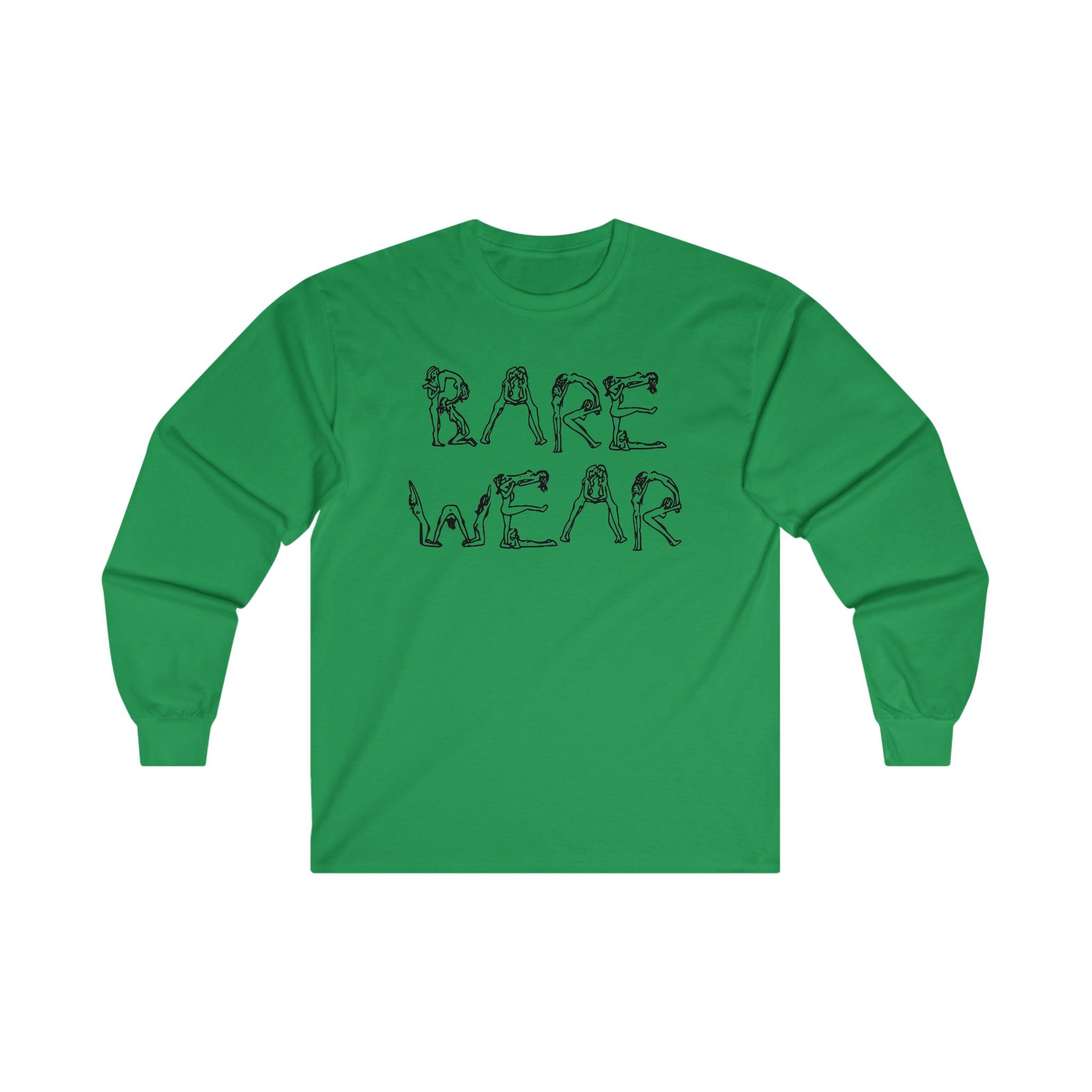 Bare Wear Letters Are Nude Women - Long-Sleeve Tee - Witty Twisters Fashions