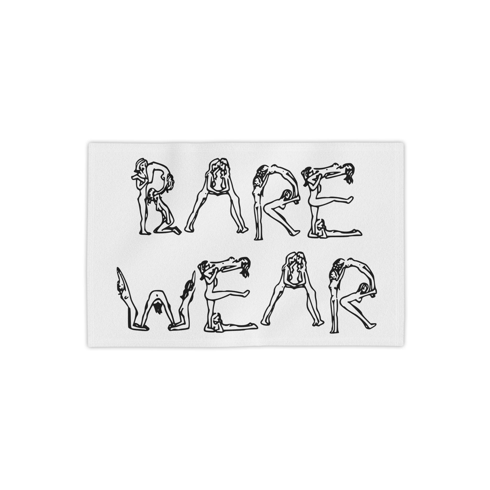 Bare Wear Letters Are Nude Women - Beach Towels - Witty Twisters Fashions