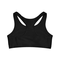 Basketball A Passive Aggressive Game - Seamless Sports Bra - Witty Twisters Fashions