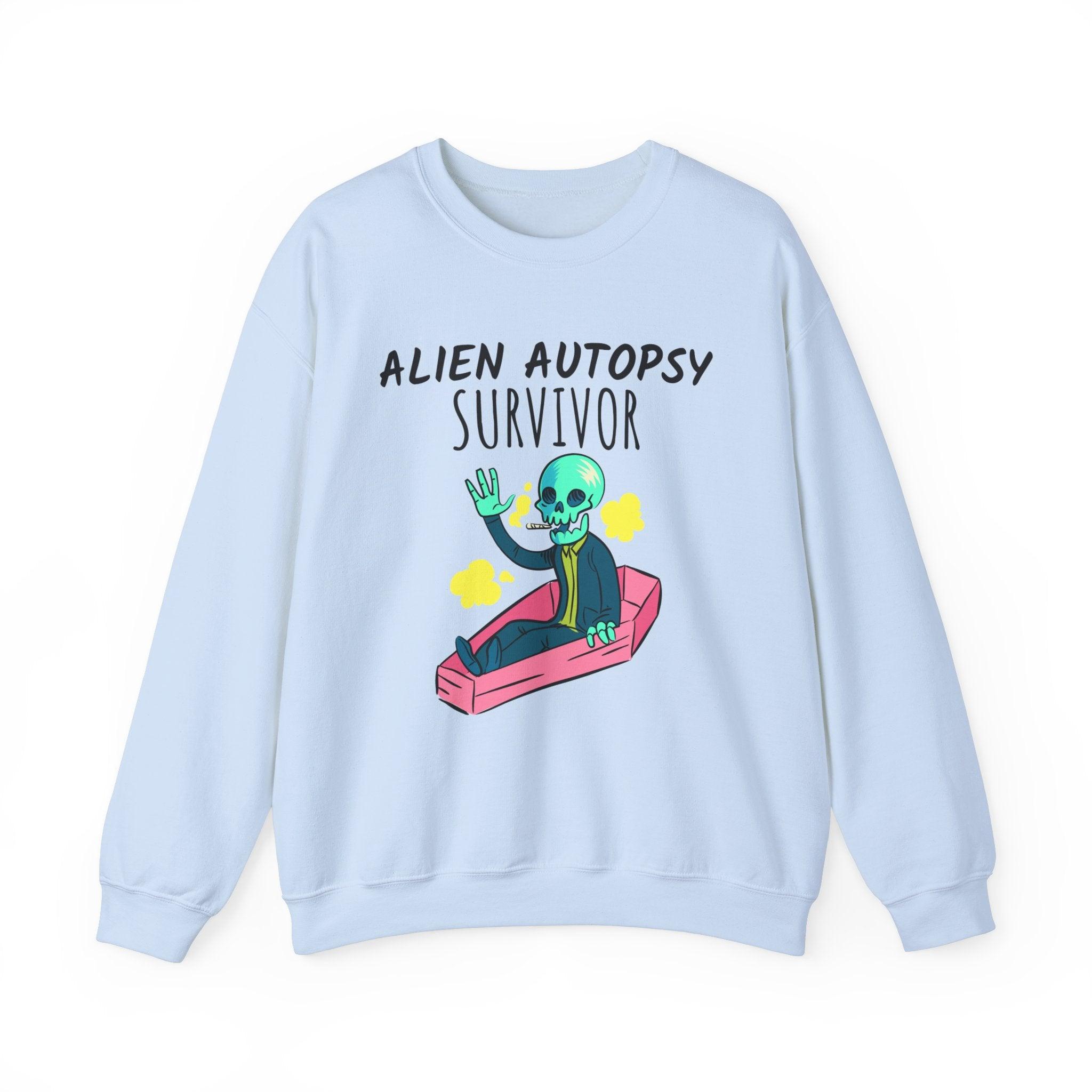 Alien Autopsy Survivor - Sweatshirt - Witty Twisters T-Shirts