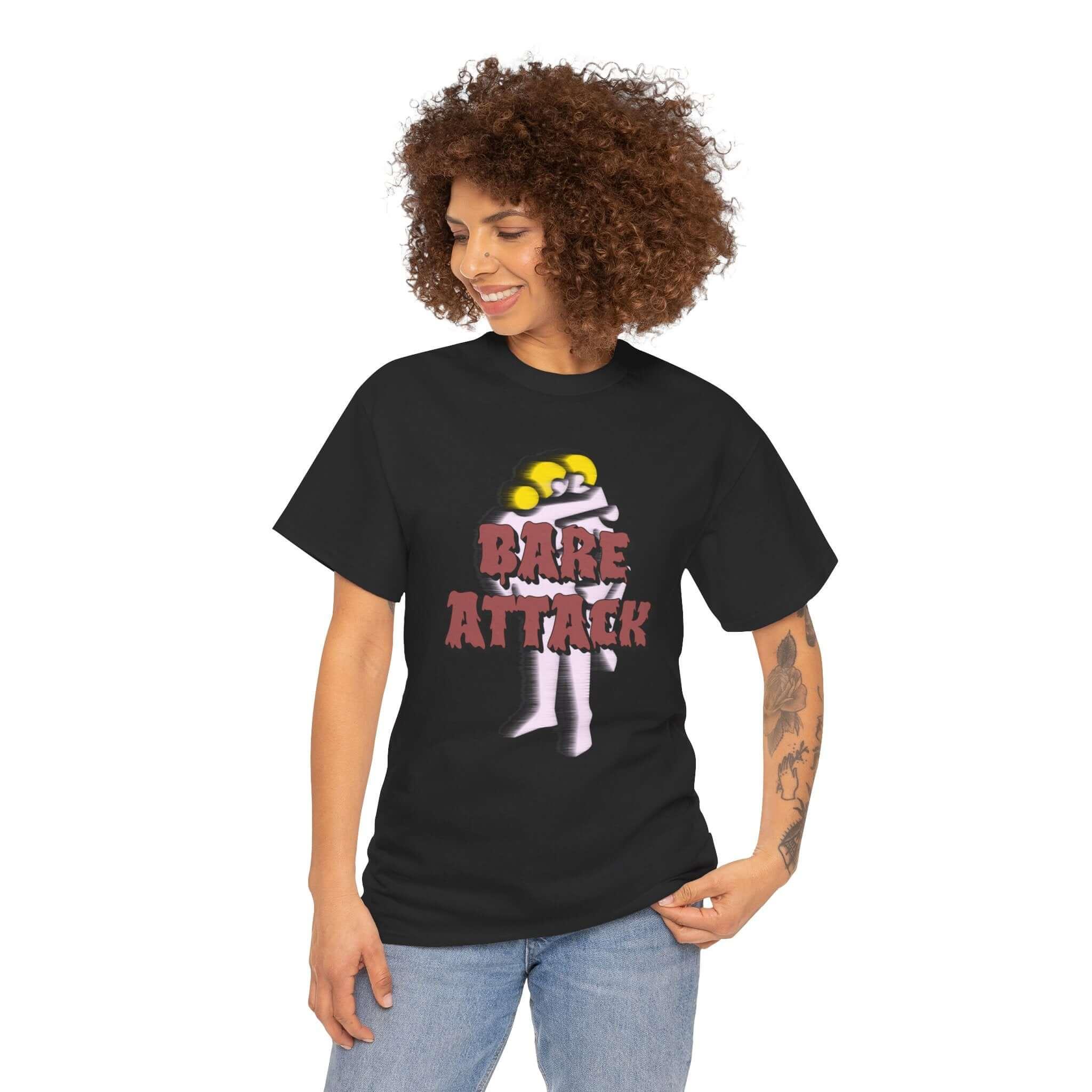 Bare Attack - T-Shirt - Witty Twisters Fashions