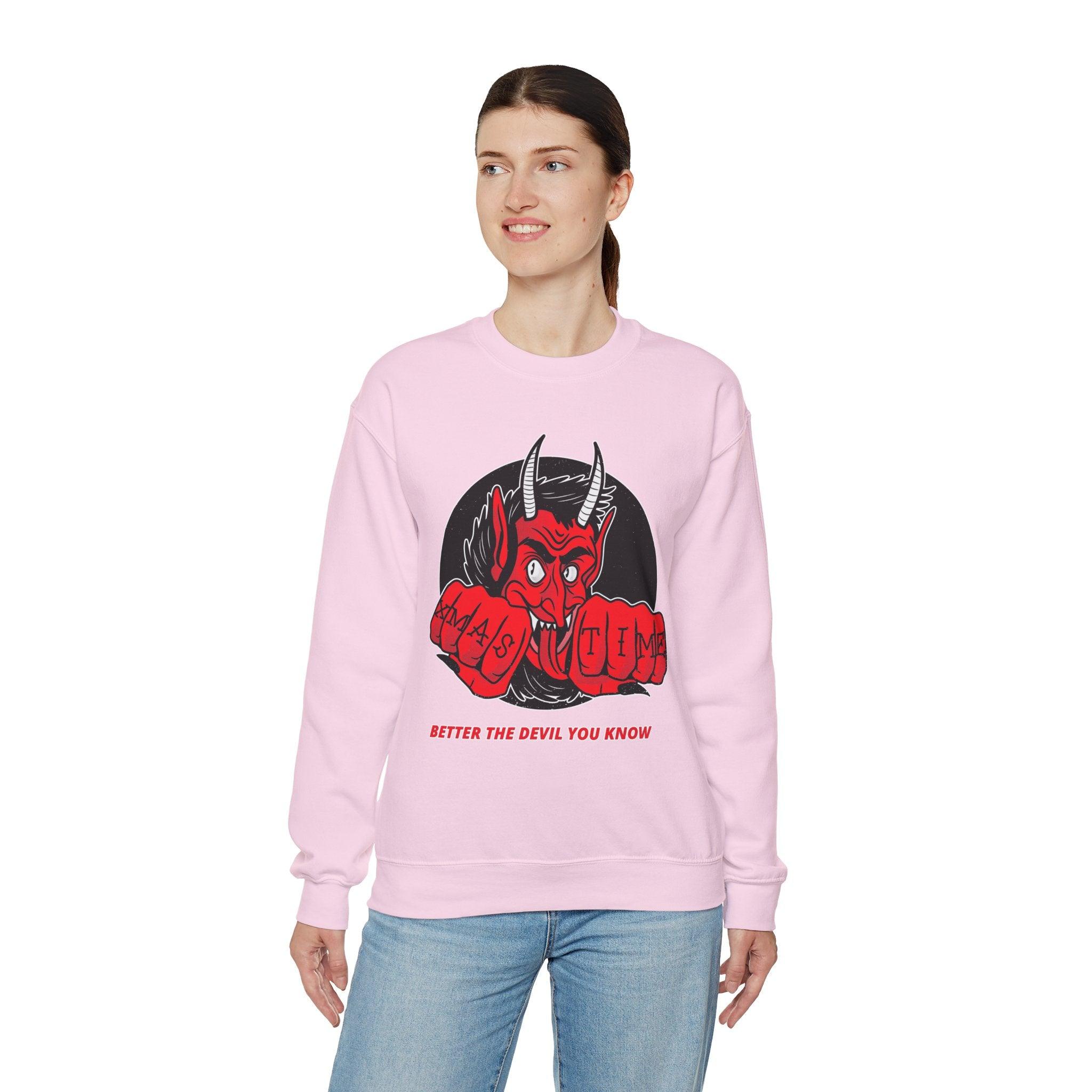 Better the devil you know Xmas time - Sweatshirt