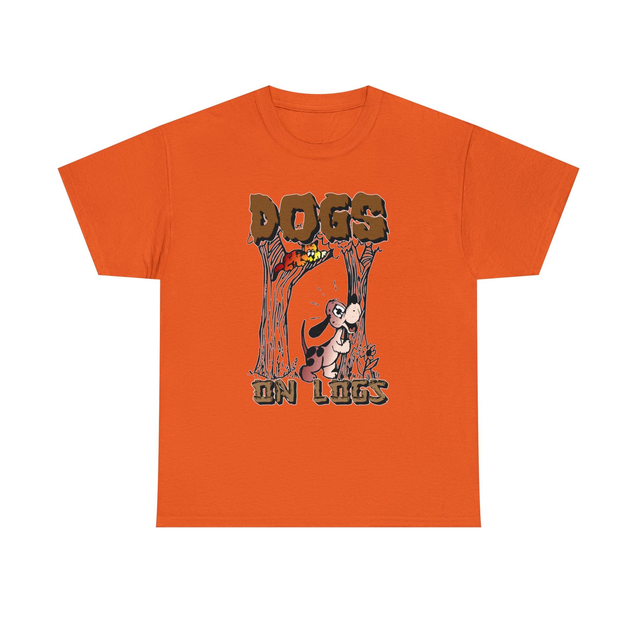 Dogs On Logs - T-Shirt - Witty Twisters Fashions