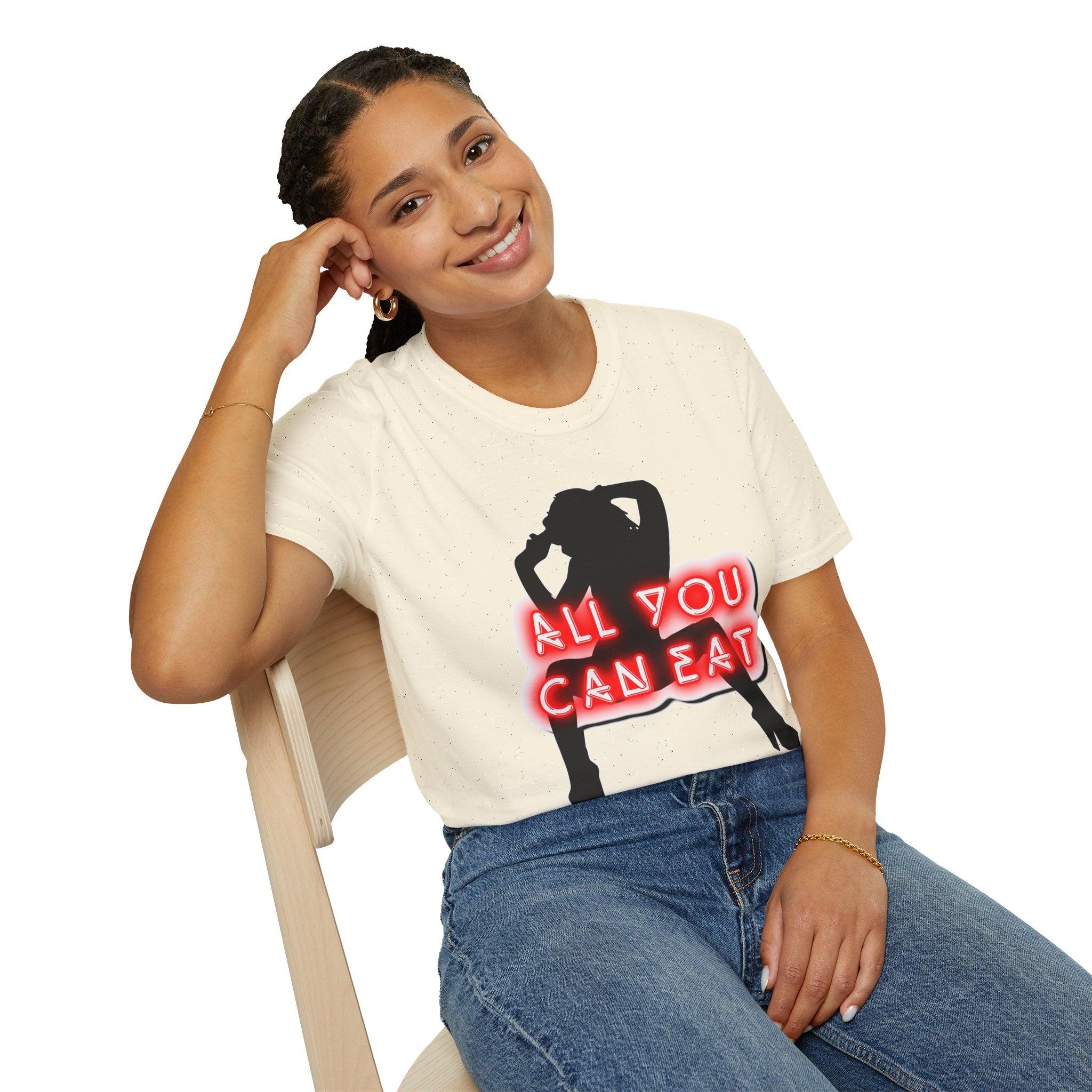 All You Can Eat - Softstyle T-Shirt - Witty Twisters Fashions