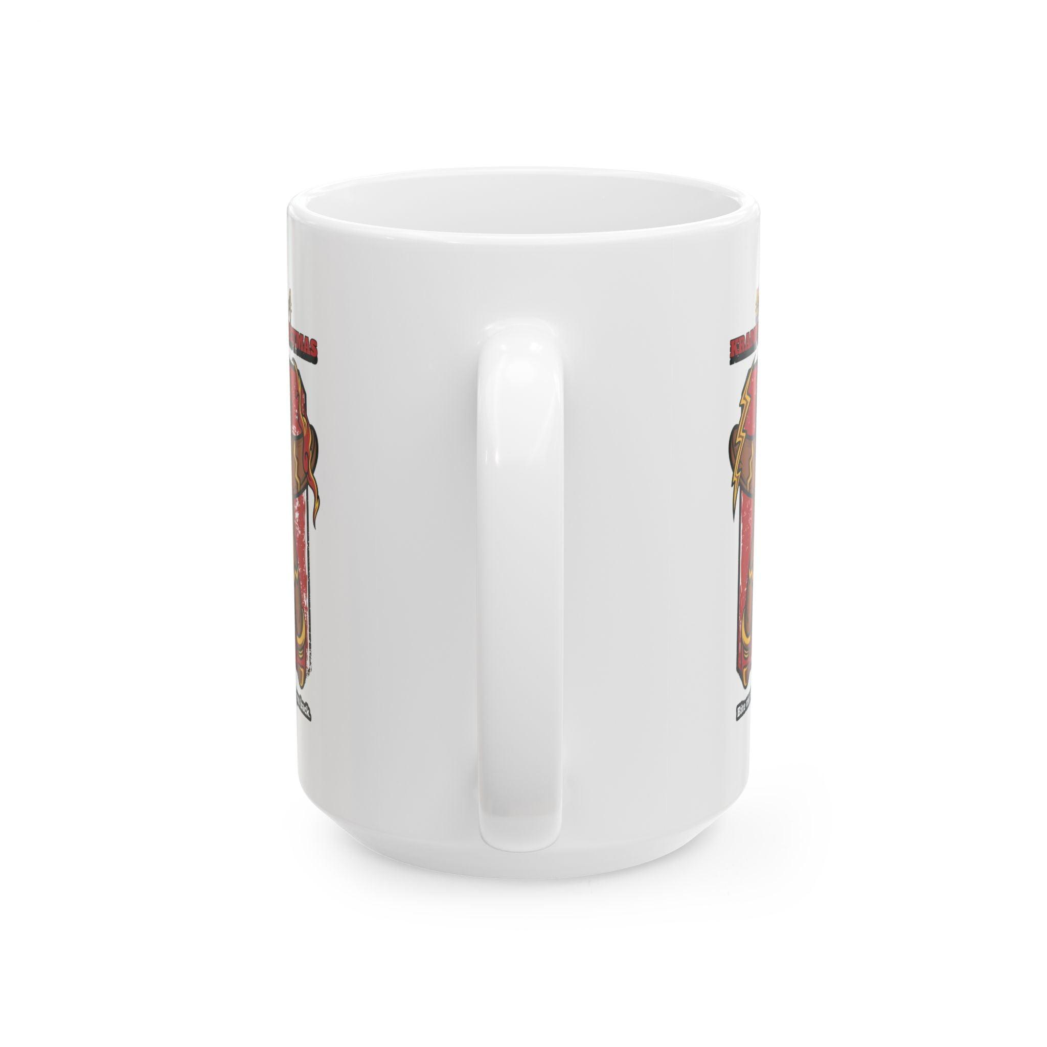 Have a Krampus Christmas Bite me and I'll bite you back. - Ceramic Coffee Mug 11oz, 15oz - Witty Twisters Fashions