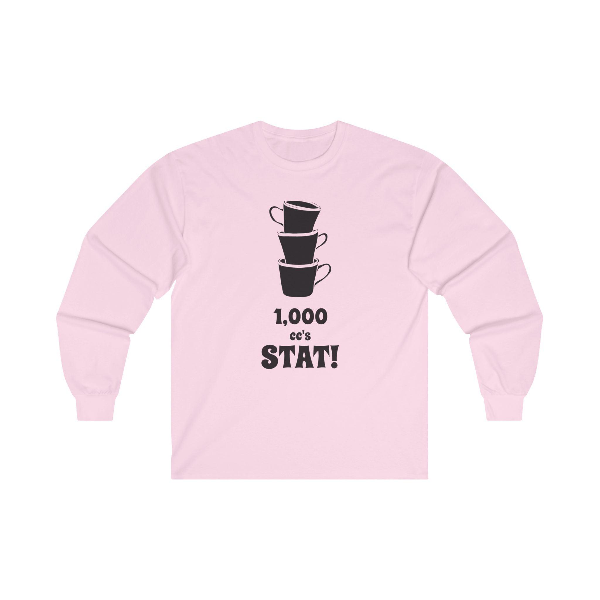 1,000 cc's Stat! - Long-Sleeve Tee - Witty Twisters Fashions