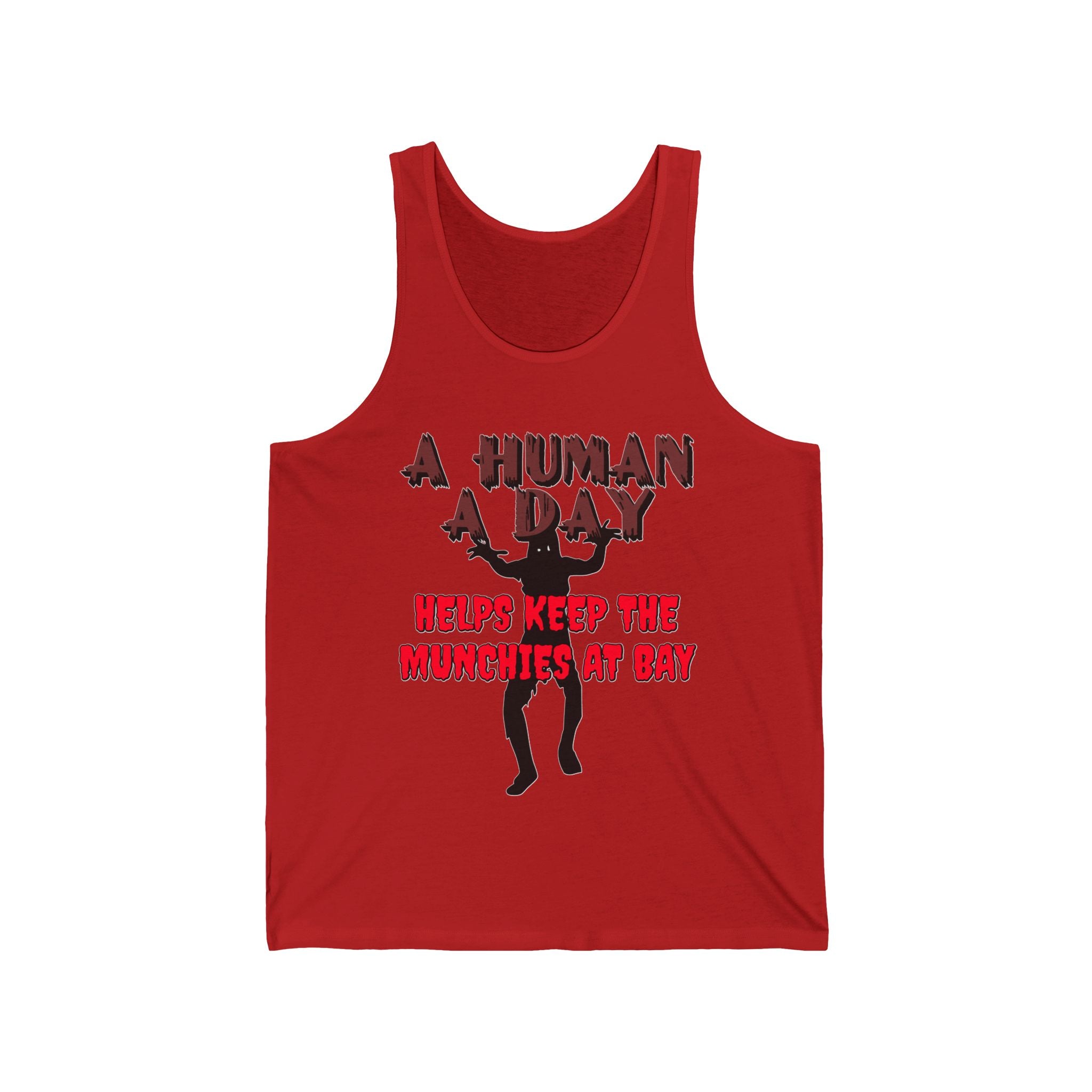 A Human A Day Helps Keep The Munchies at Bay - Tank Top