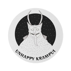 Unhappy Krampus - Round Rug