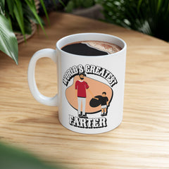 World's Greatest Farter - Ceramic Coffee Mug 11oz, 15oz - Witty Twisters Fashions